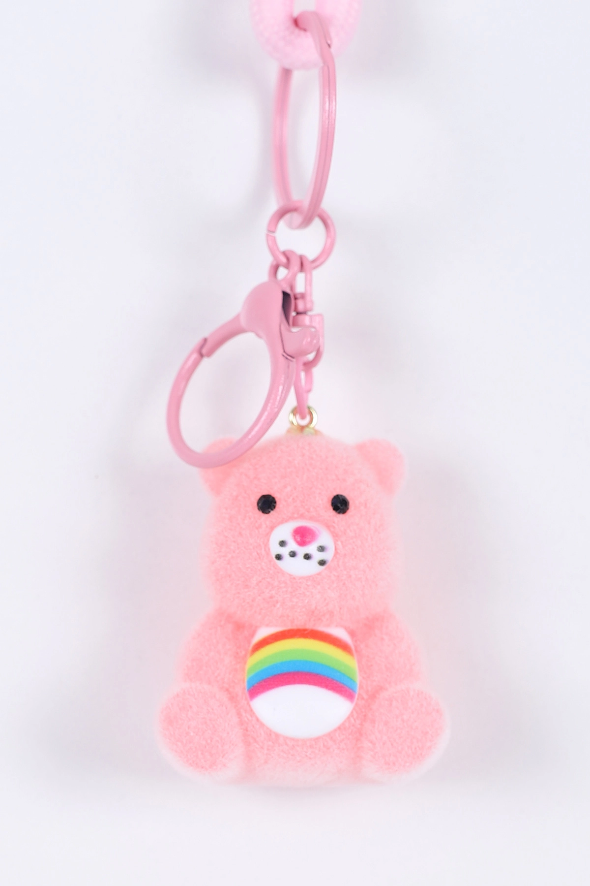 Pembe Ayıcık Figürlü Peluş  Sevimli Anahtarlık&Çanta Süsü 387125