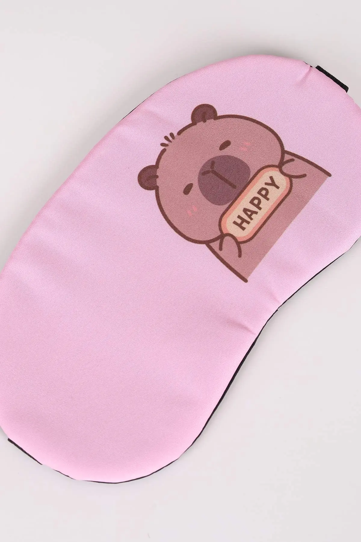 Pembe Capybara Baskılı Göz&Uyku Bandı 479202