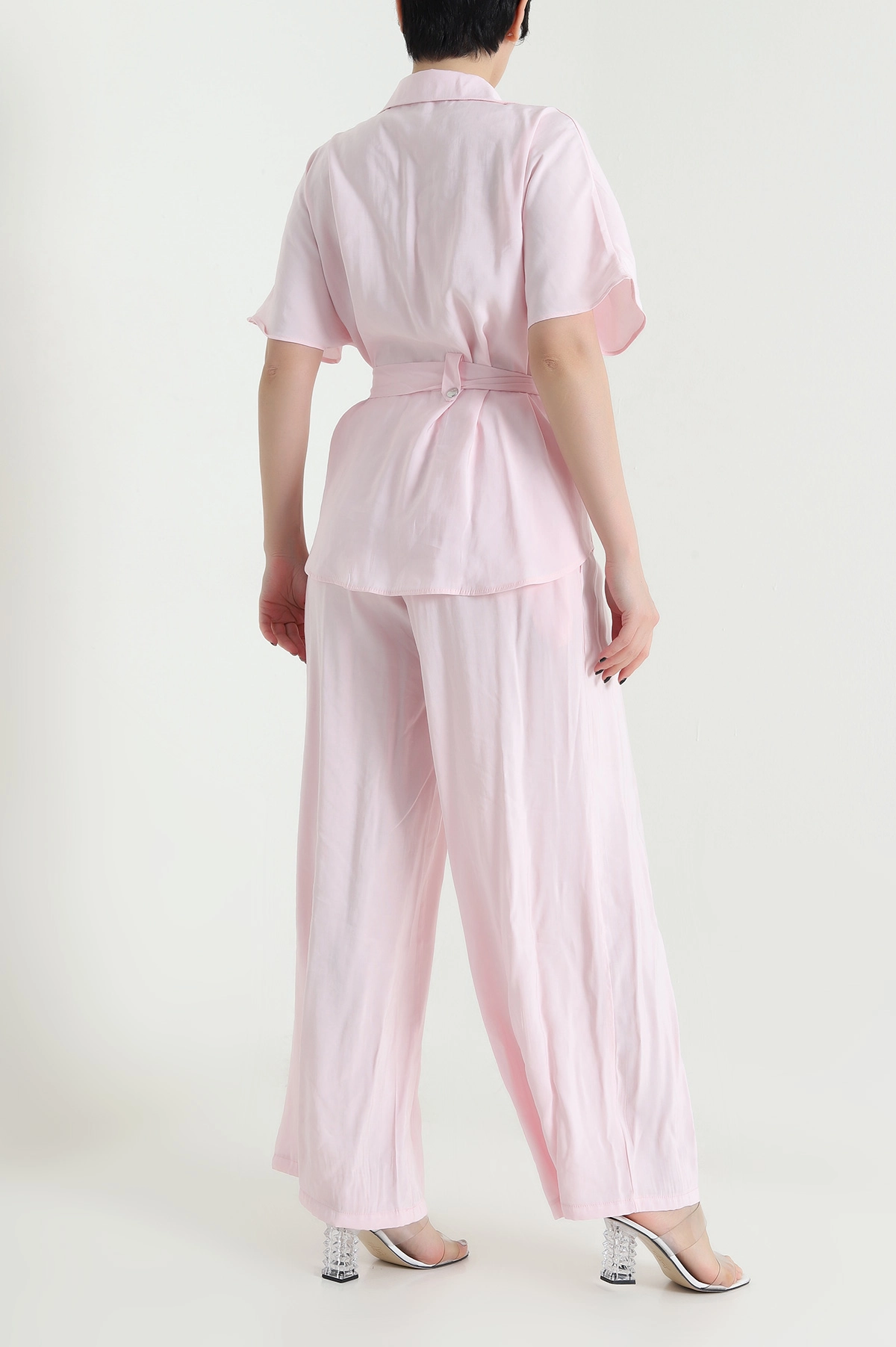 Pembe Çıtçıtlı Modal Kadın İkili Takım 454818