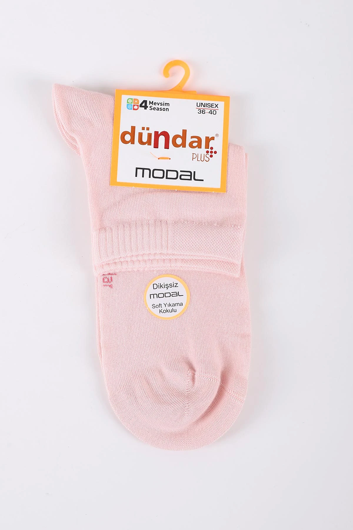 Pembe Dört Mevsim Kadın Modal Konç Çorap 36-40 422974