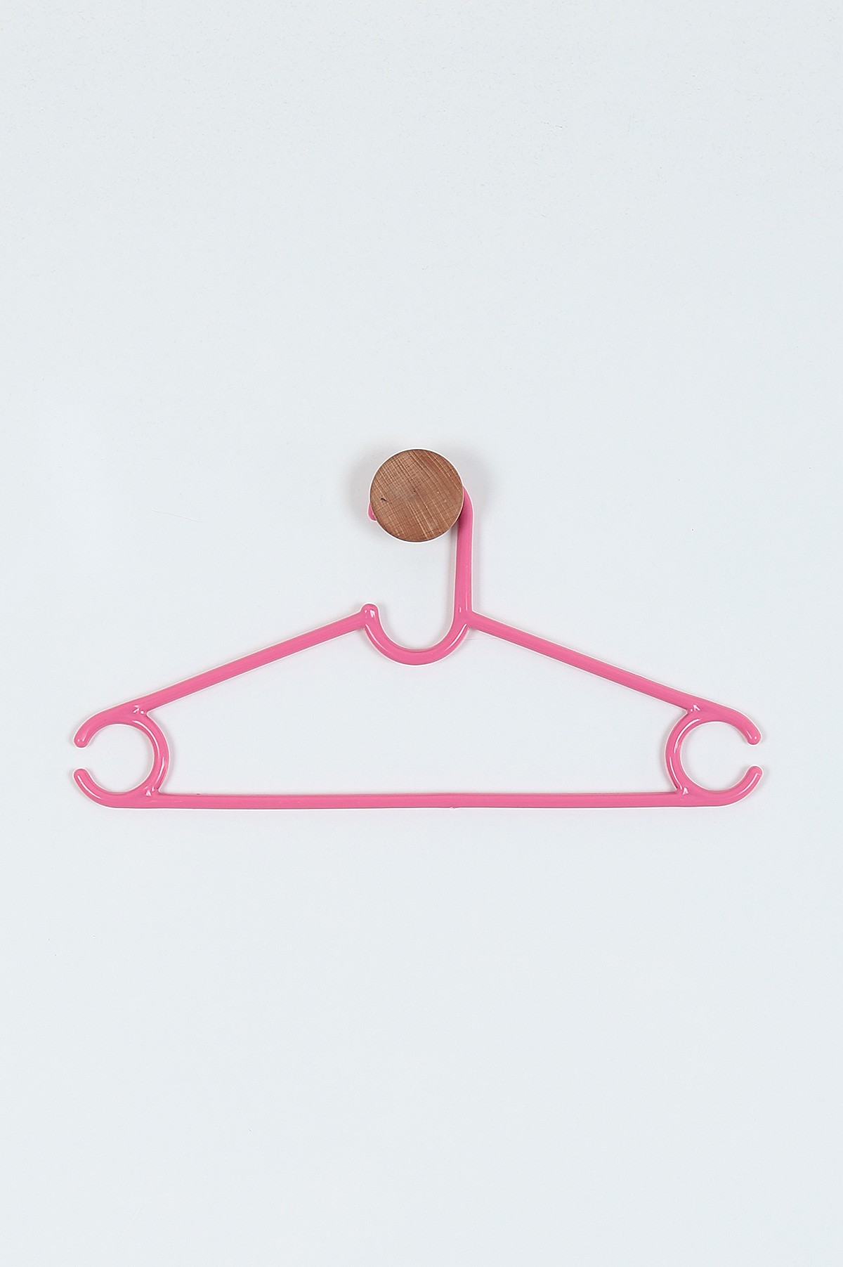 Pembe.6'lı Plastik Elbise Askısı 222680