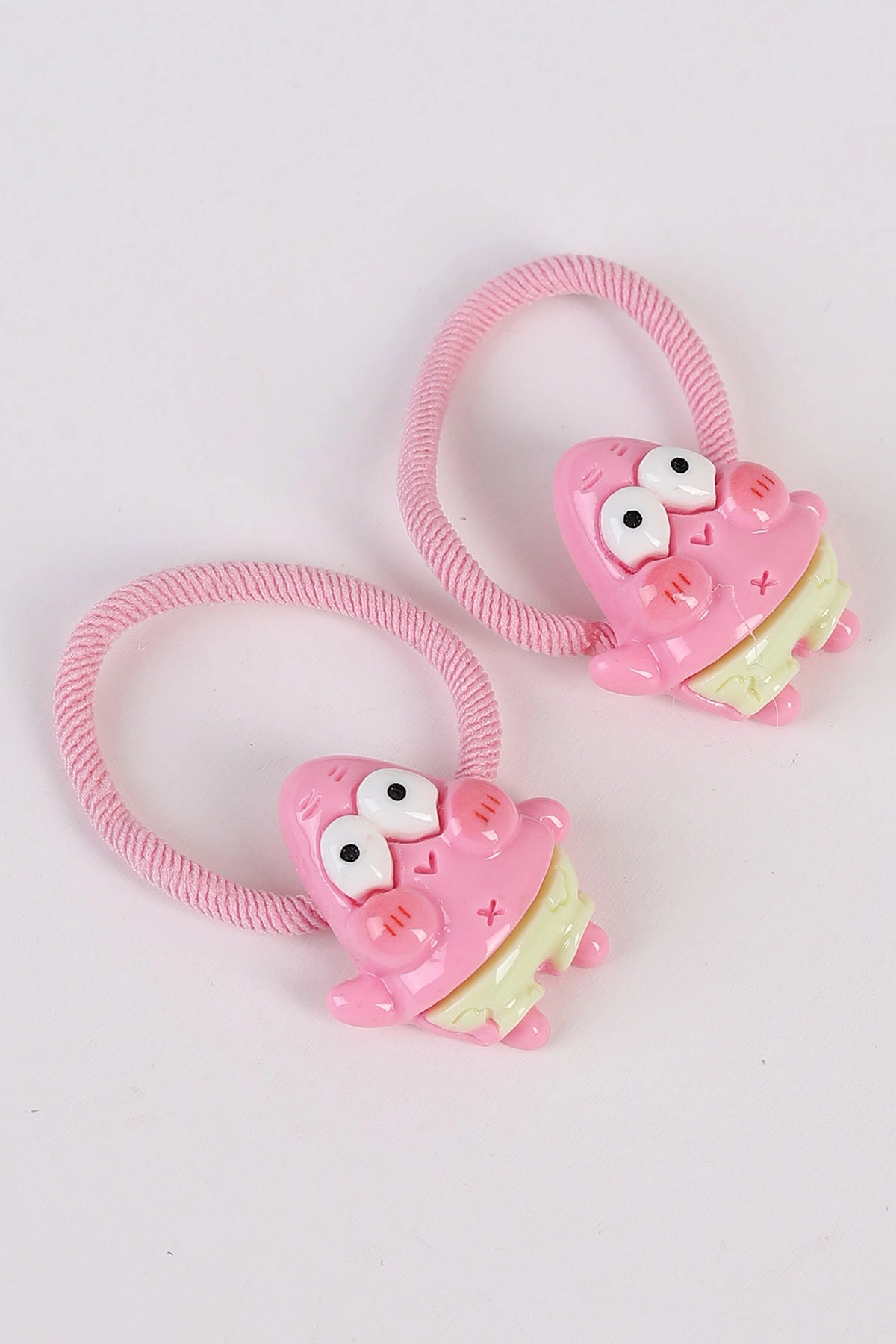 Pembe Figürlü 2'li Kız Çocuk Toka 486226