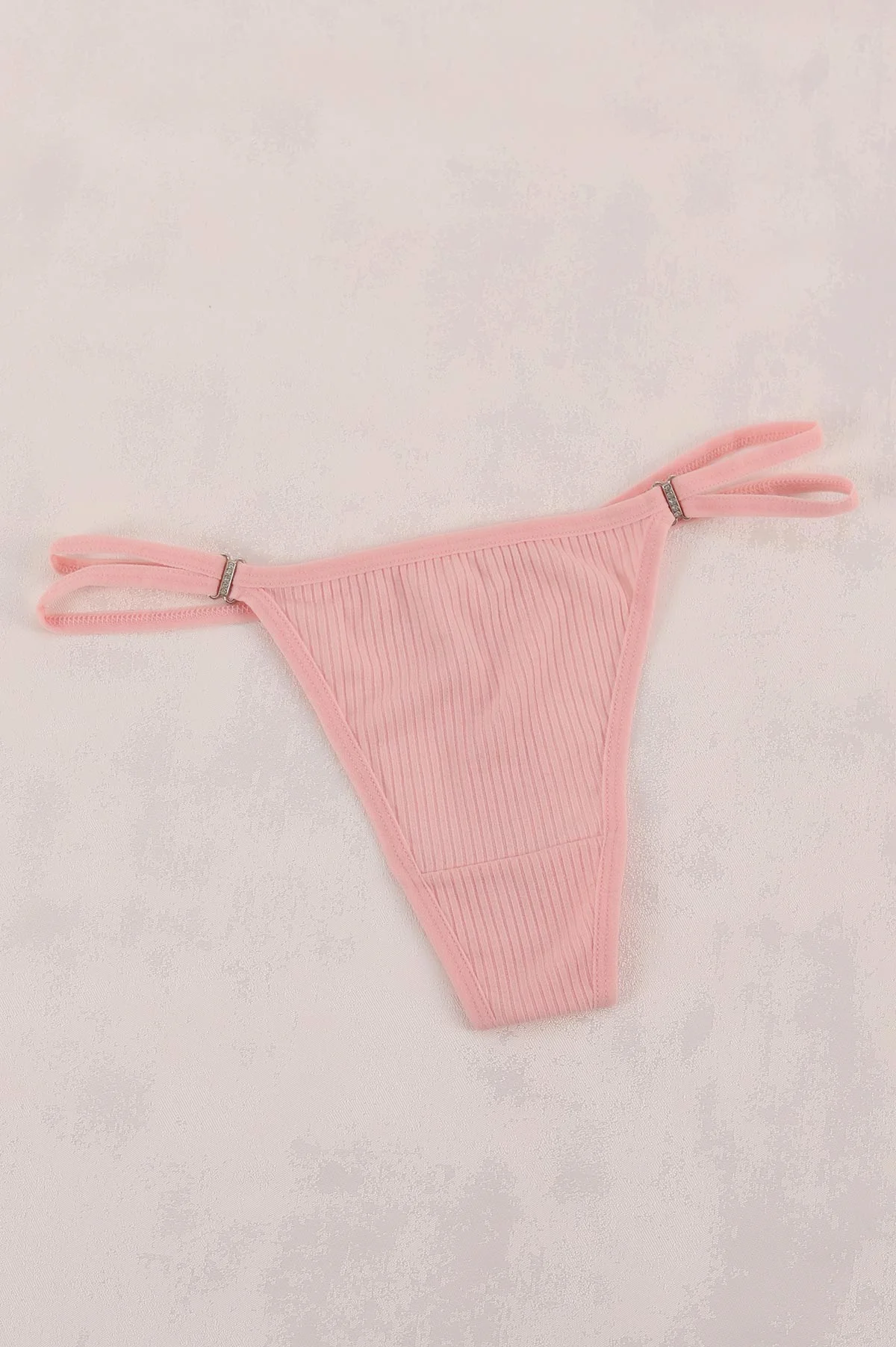 Pembe Fitilli Kadın Tanga Külot 416041
