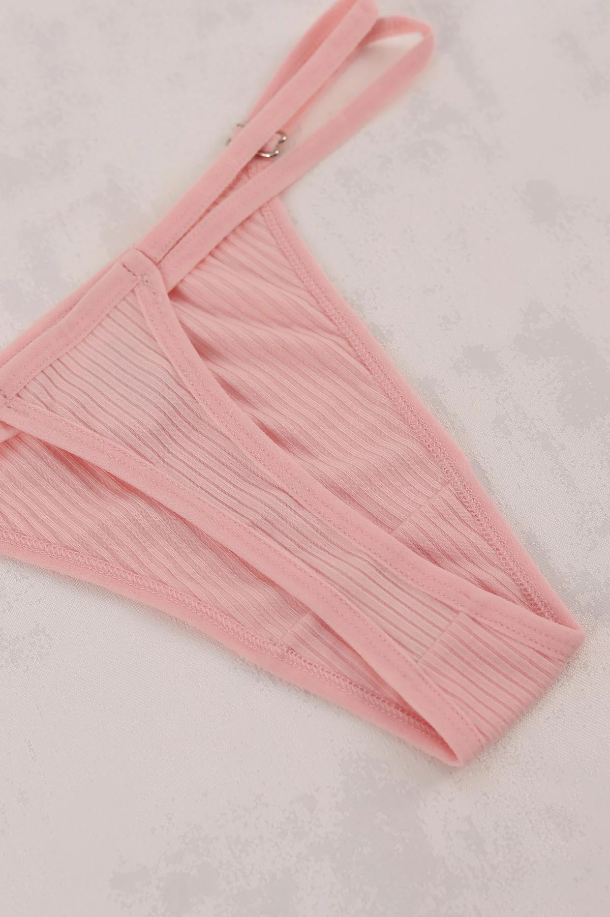 Pembe Fitilli Kadın Tanga Külot 416041