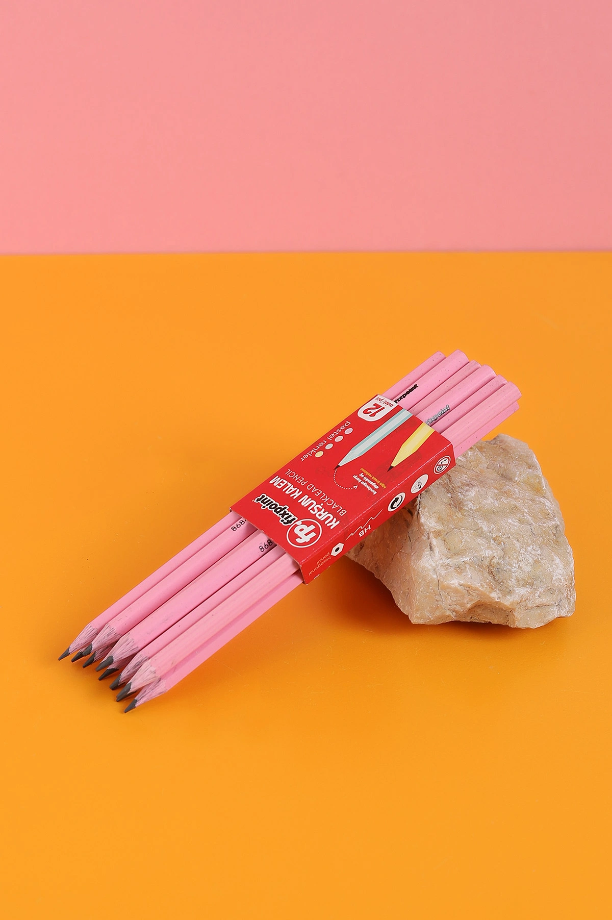 Pembe Fixpoint Neon Kurşun Kalem 12'Lİ 287831
