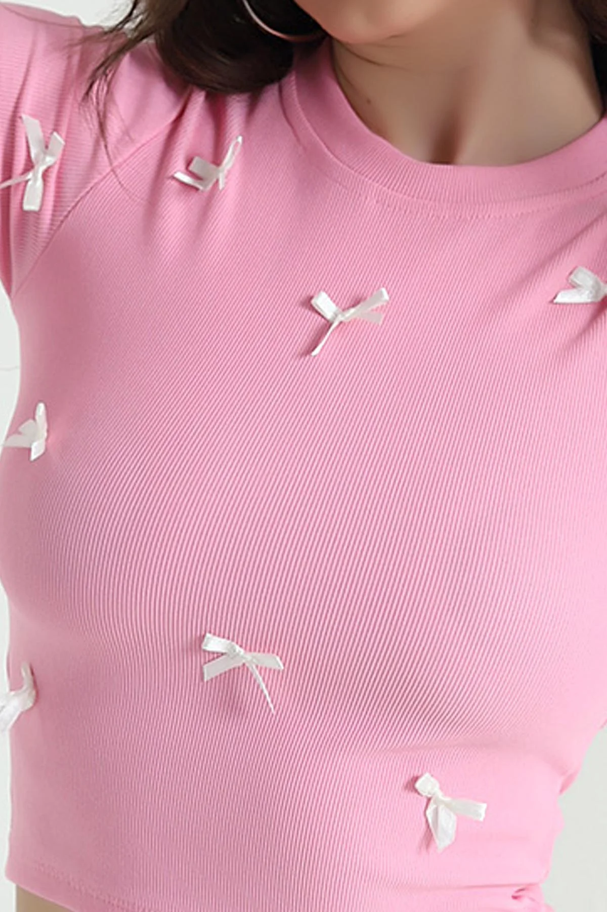 Pembe Fiyonklu Ottoman Kadın Bluz 448634