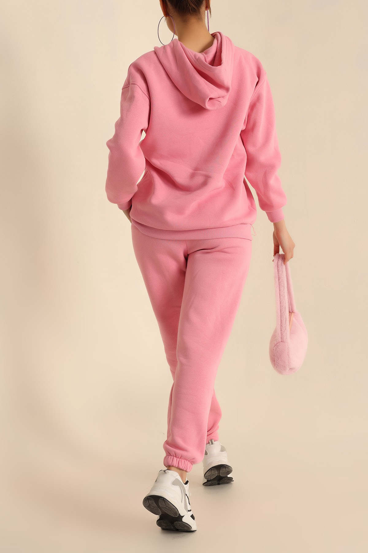 Pembe İçi Şardonlu Bayan İkili Takım 222803