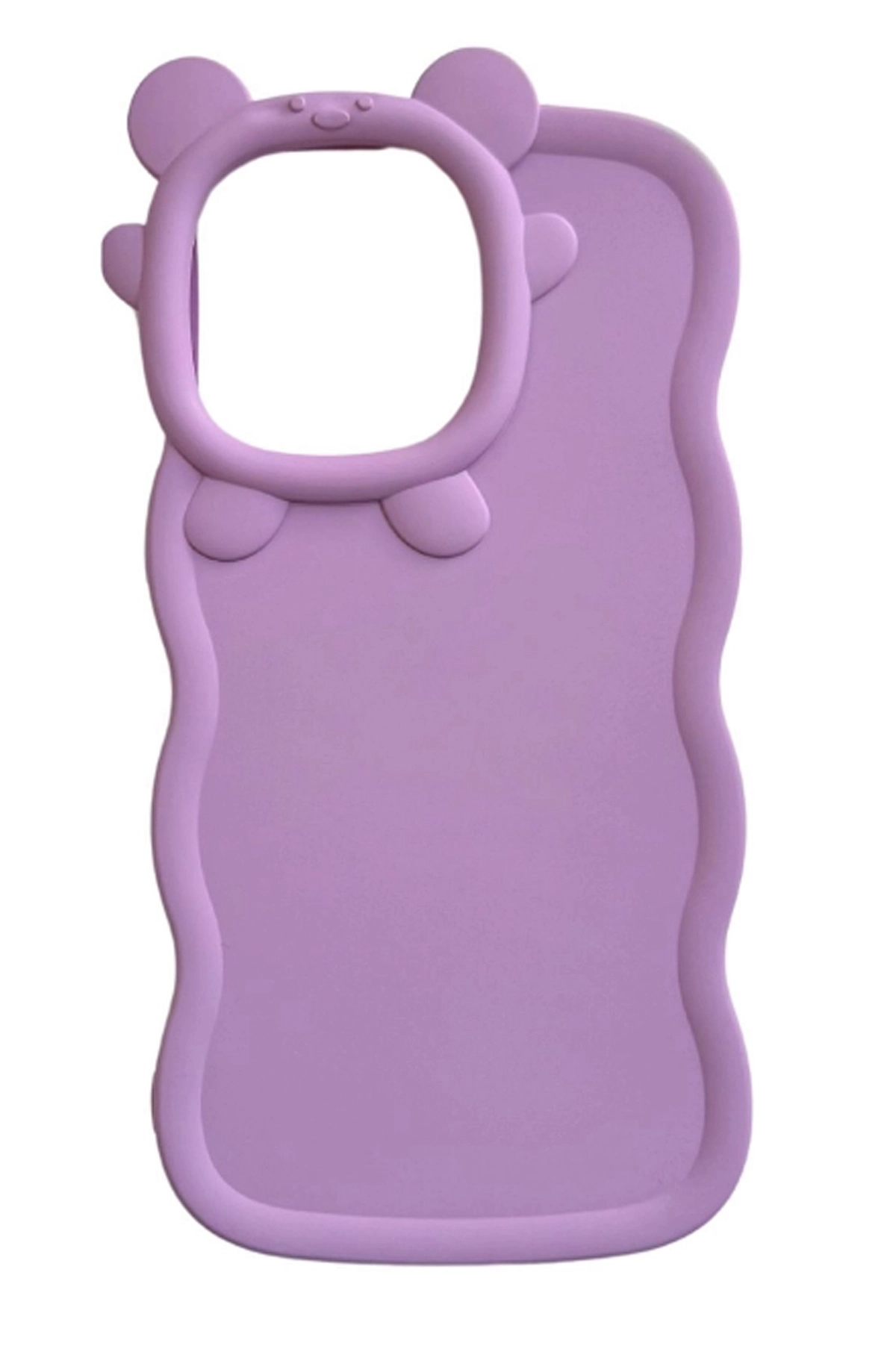 Pembe iPhone 14 Pro Uyumlu Micky Mouse Serisi Yumuşak Slikon Telefon Kılıfı 344120