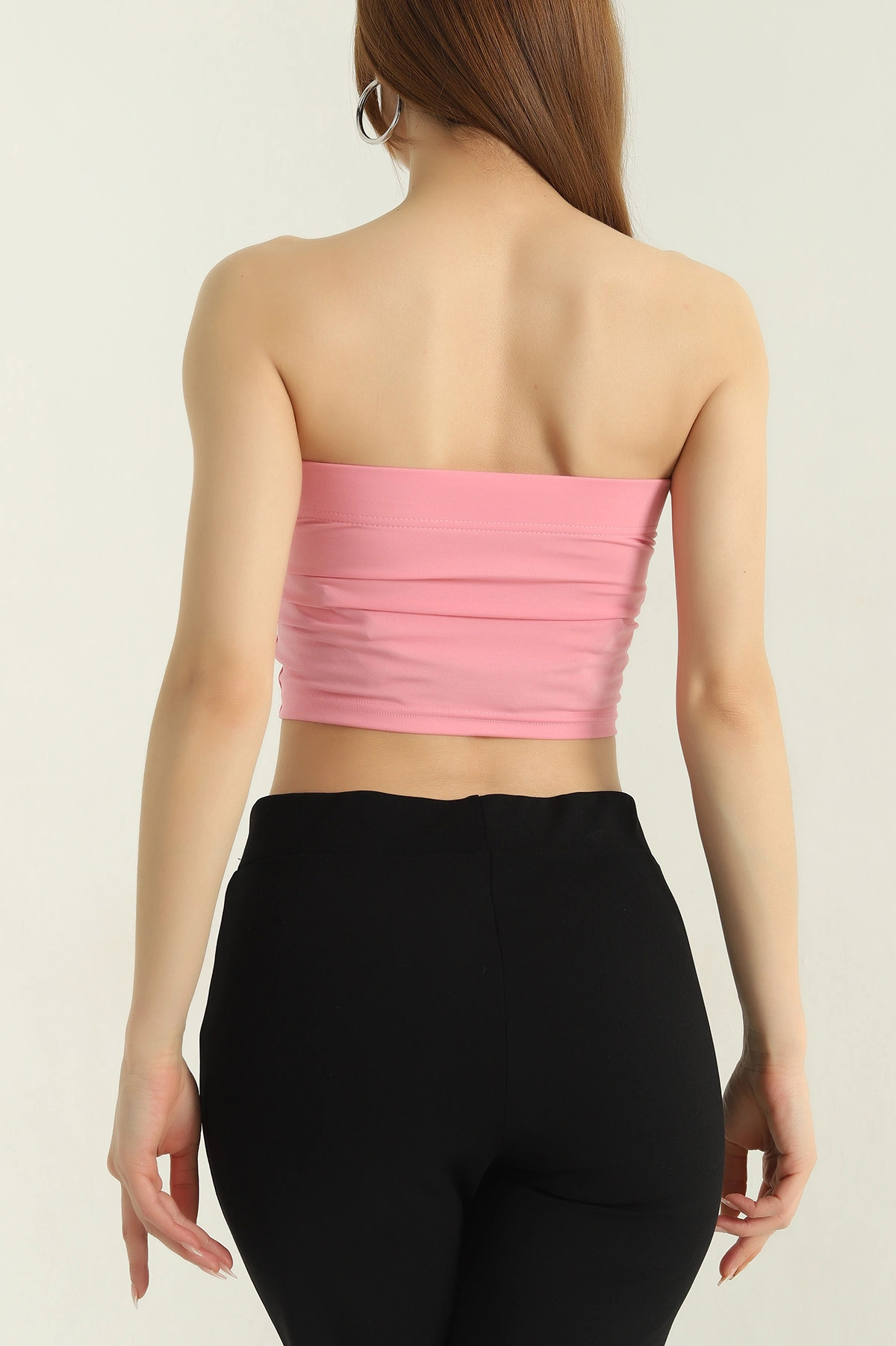Pembe Kaplı Straplez Büstiyer 357287