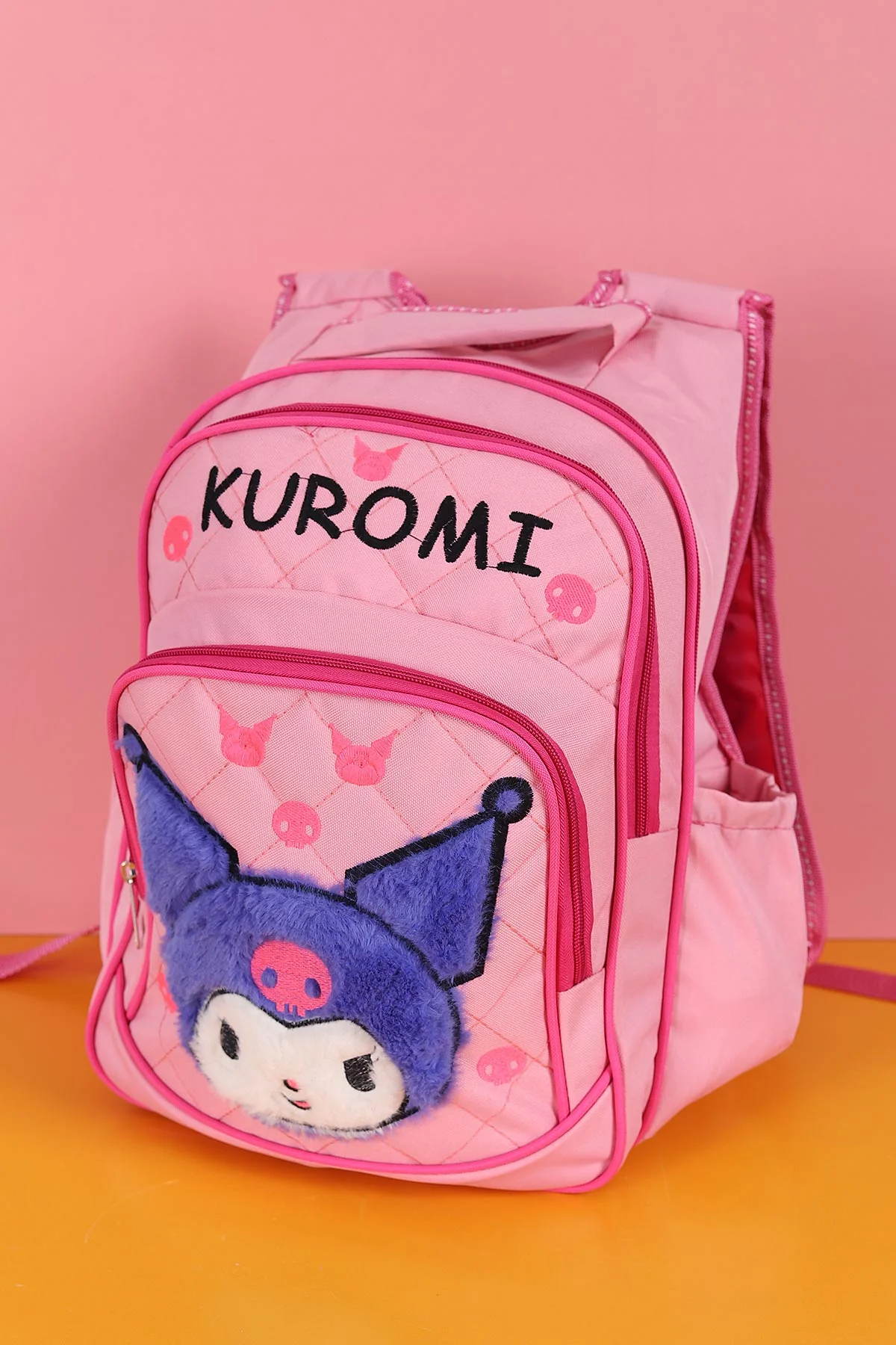 Pembe Kız Çocuk Beslenme Çantalı İlkokul Çantası 299901