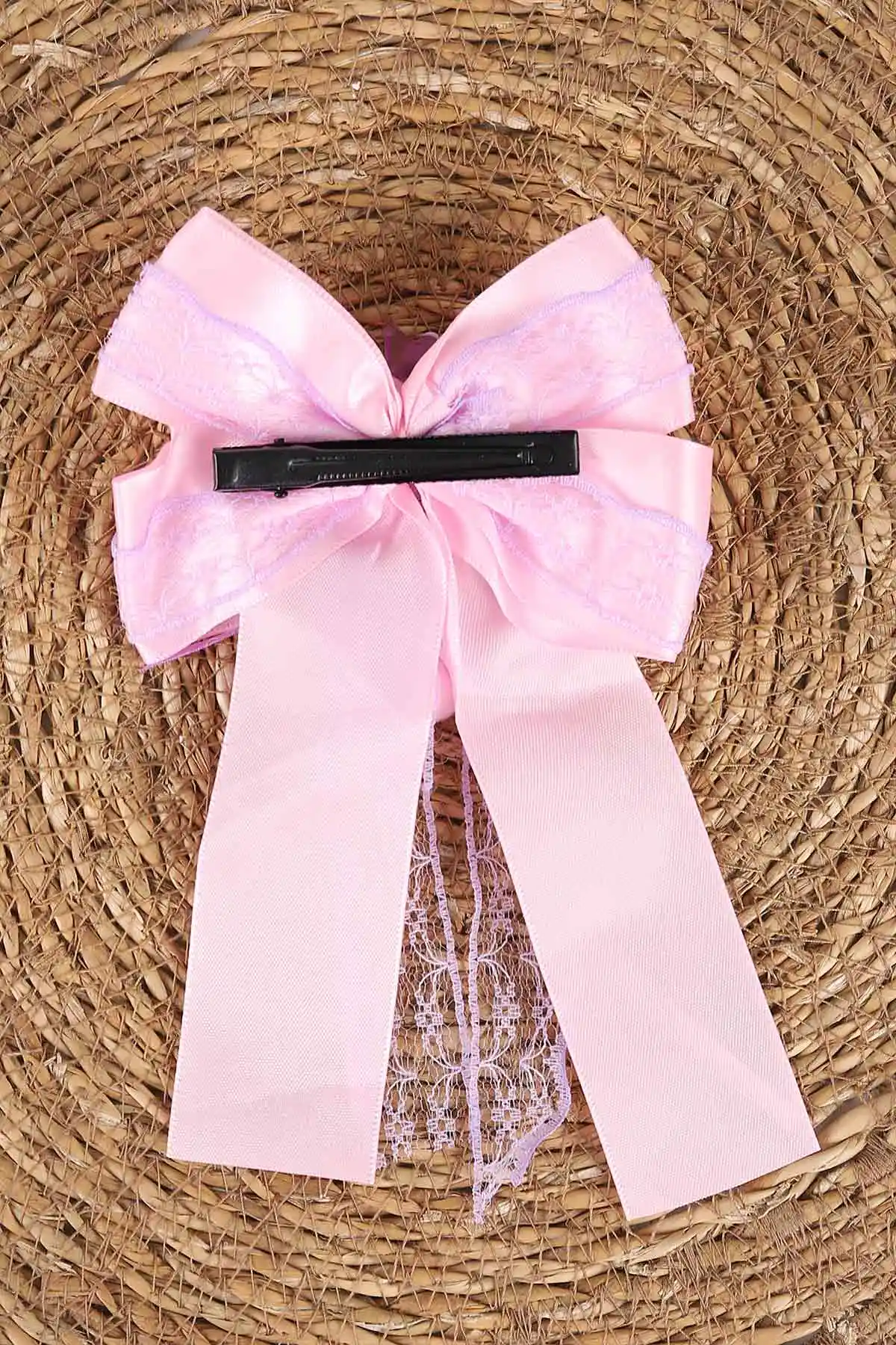 Pembe Kuromi Figürlü Fiyonk Model Pens Toka 473836