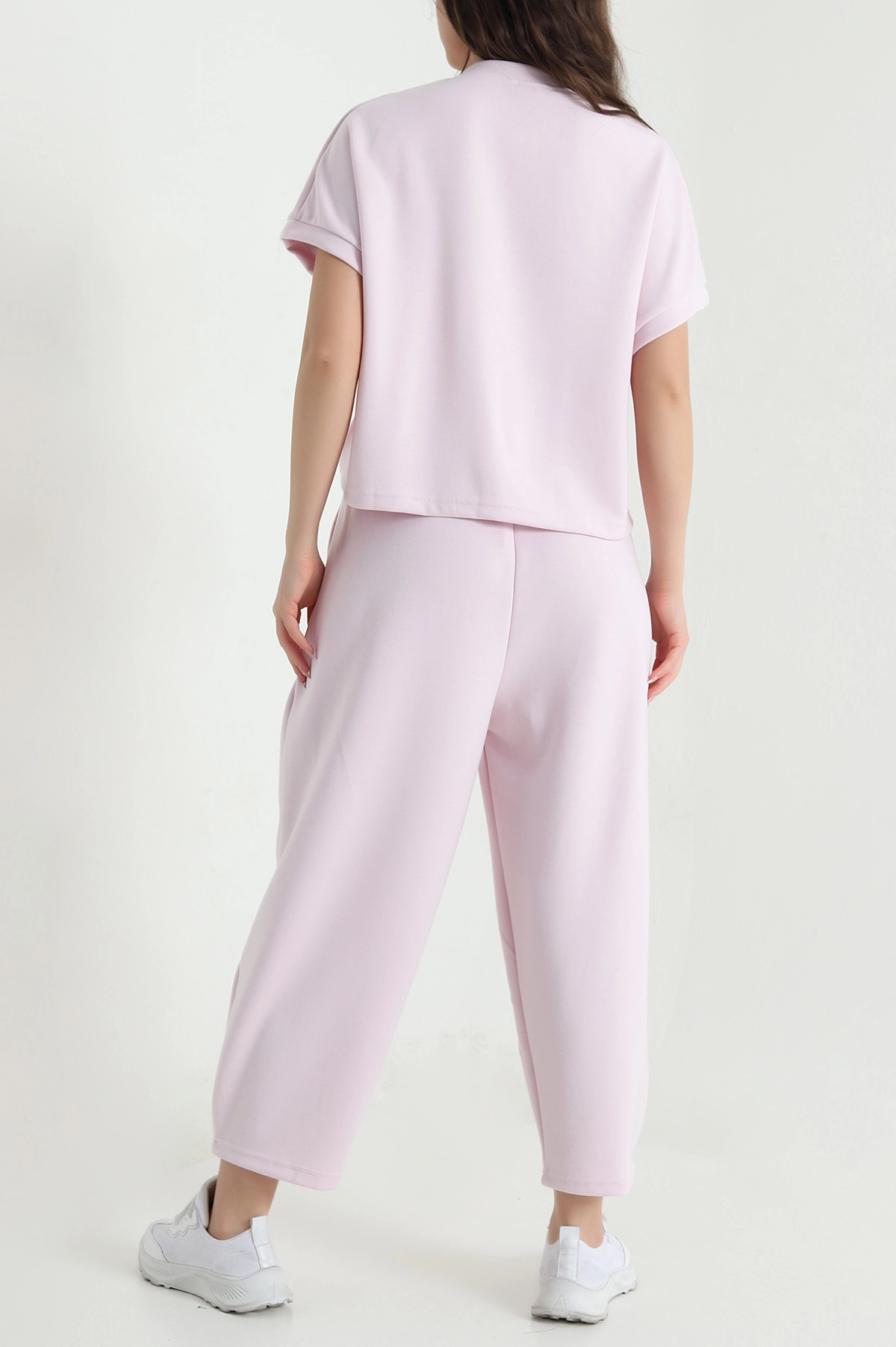 Pembe Modal Kadın Şalvar Takım 457674