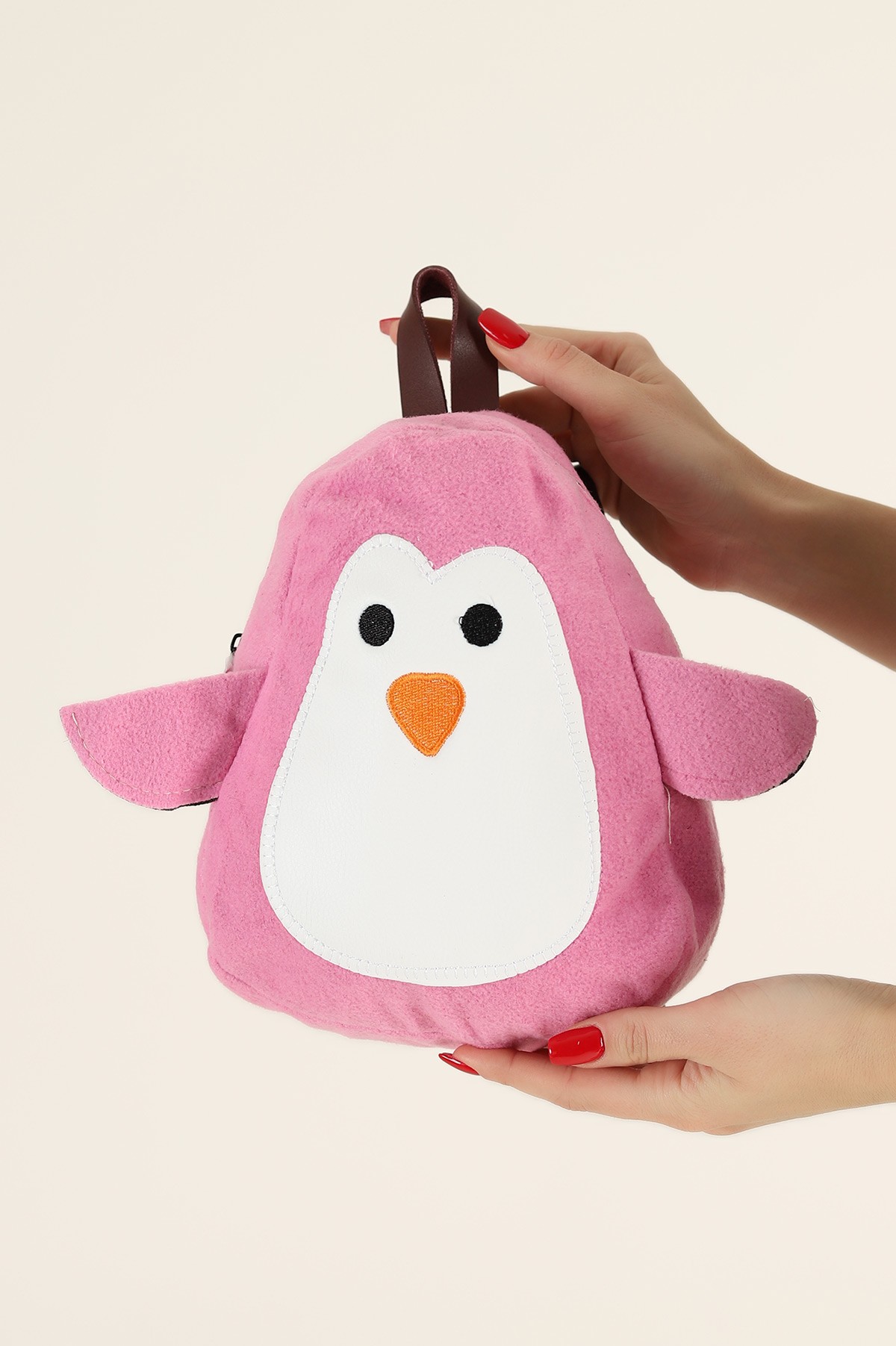 Pembe Nakışlı Kız Çocuk Sırt Çantası 221658