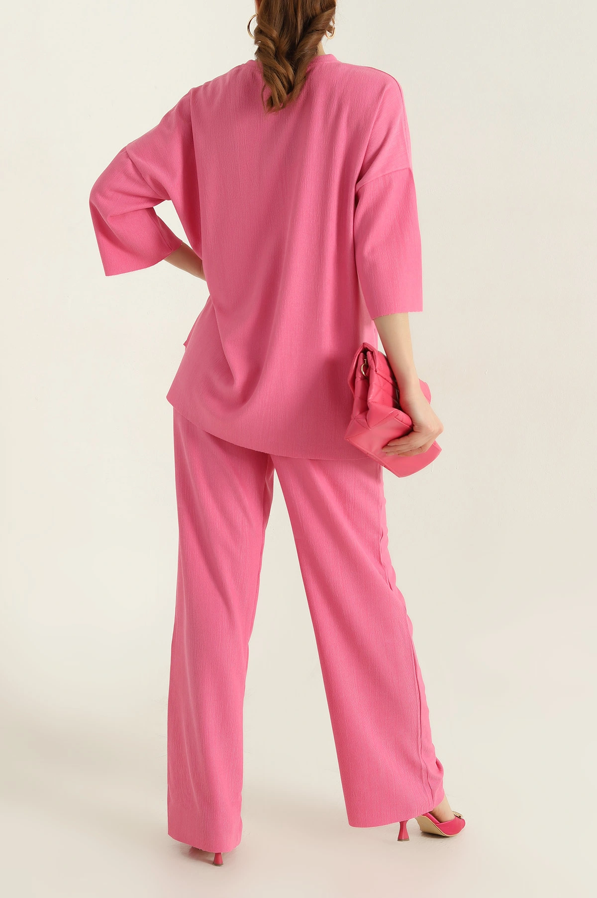 Pembe New York Kadın İkili Takım 347105