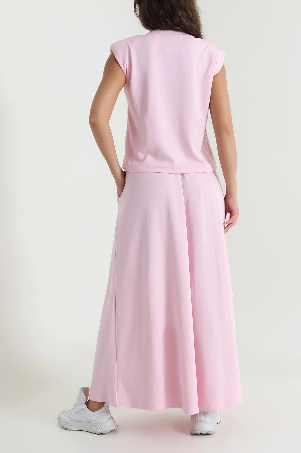 Pembe Omuz Vatkalı Oysho Kadın İkili Takım 469887