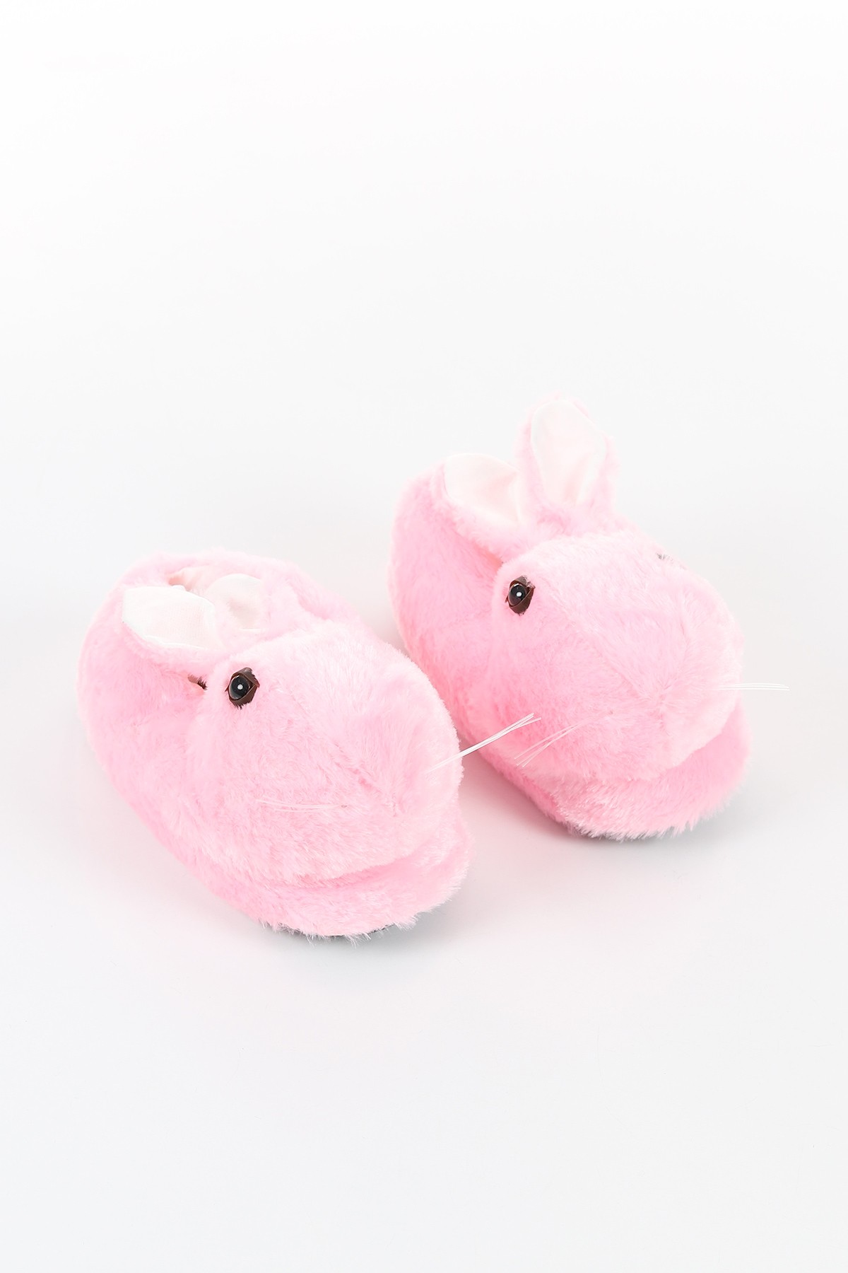 Pembe Peluş Sevimli Tavşan Panduf Ev Terliği 136060