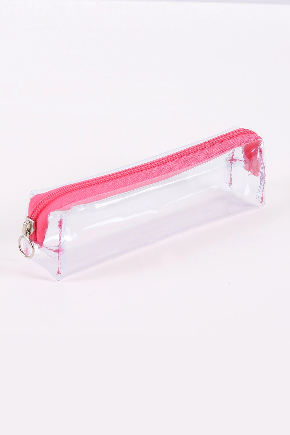 Pembe Stilo Şeffaf Kalem Kutu 441724