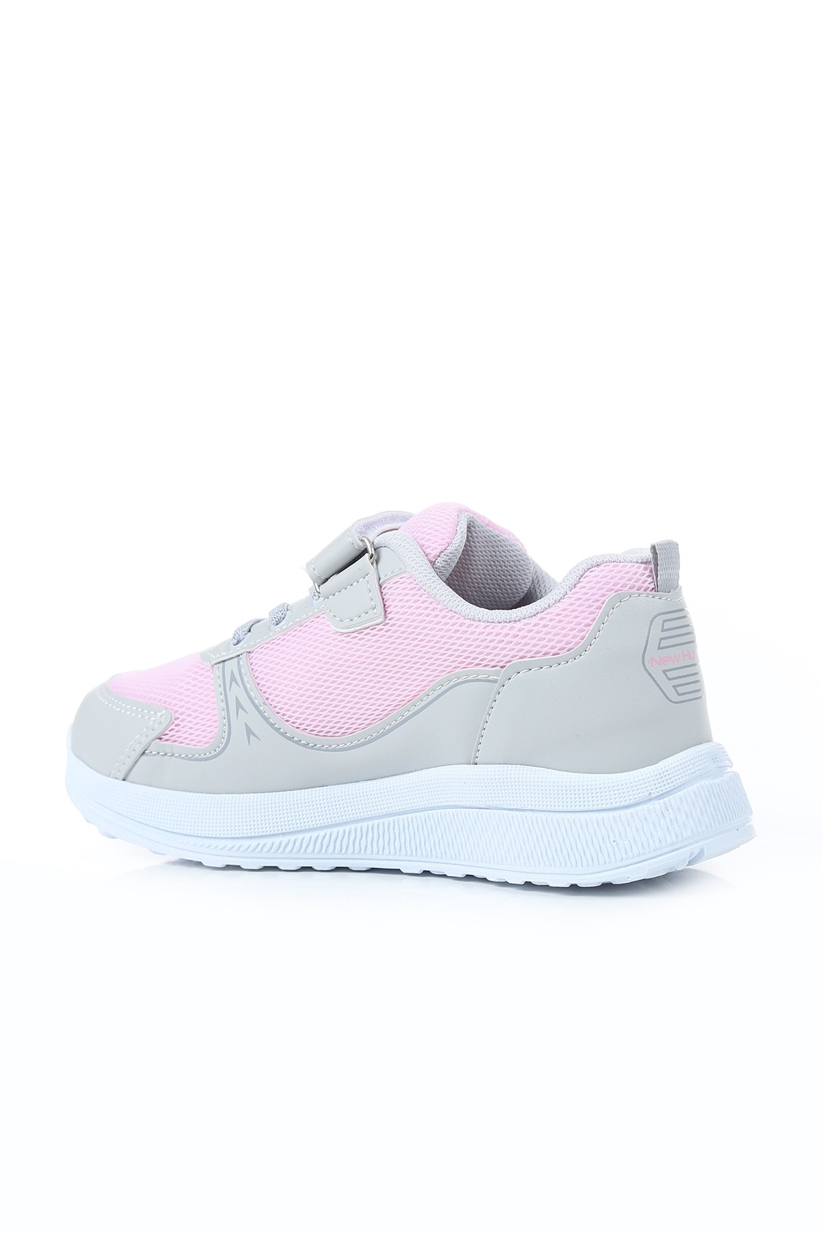 Pembe Taş (31-35 Filet) Lastik Bağlı Çırtlı Fileli Kız Çocuk Spor Ayakkabı 168647