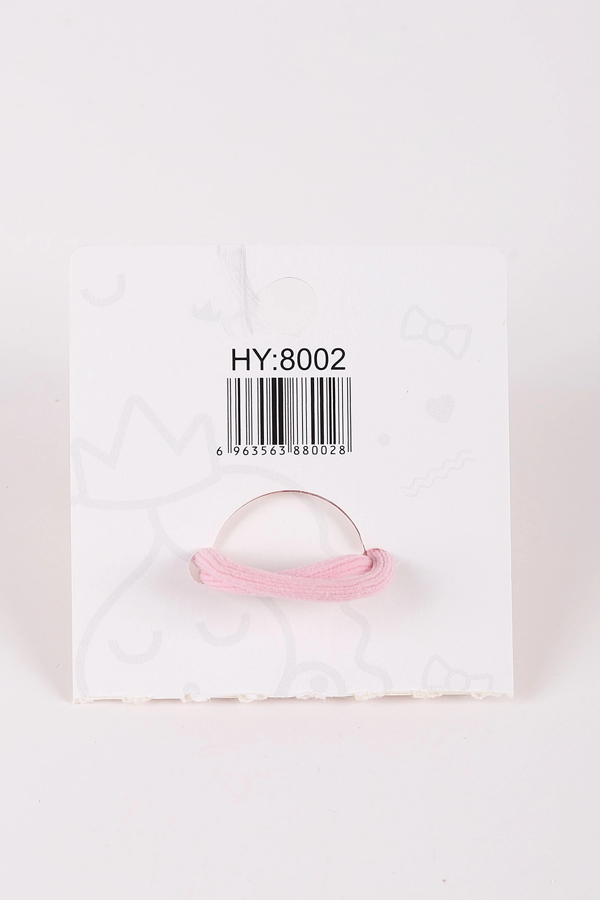 Pembe Tavşan Figürlü 2'li  Kız Çocuk  Lastik Toka 449910