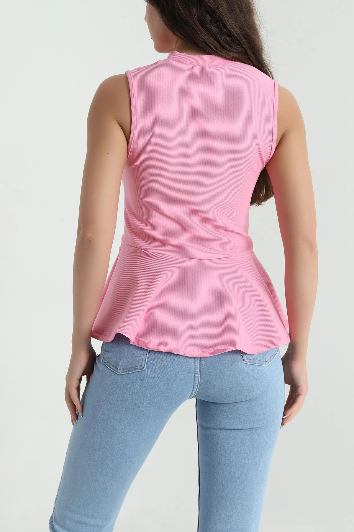Pembe Tokalı Ottoman Kadın Bluz 462783