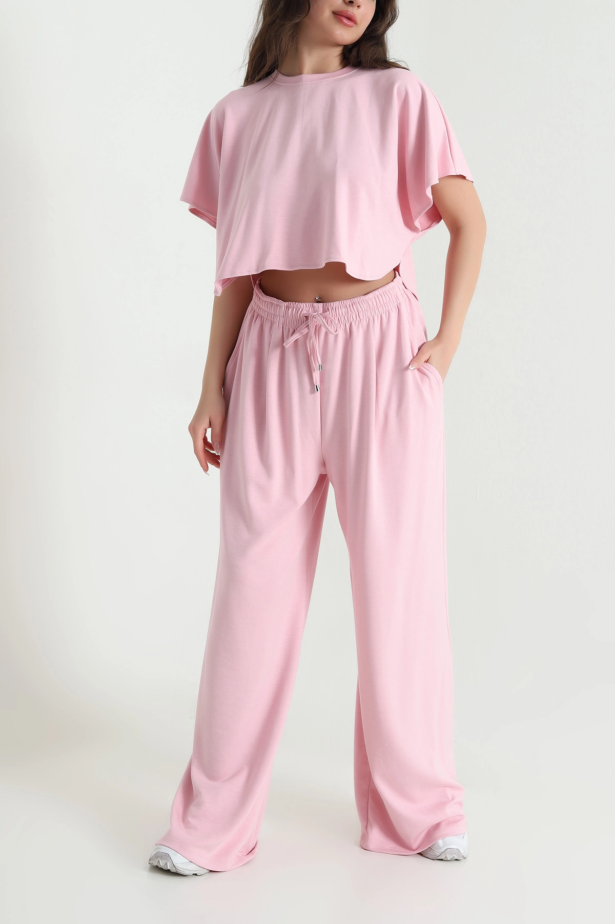 Pembe Yarasa Kol Oysho Kadın İkili Takım 458333