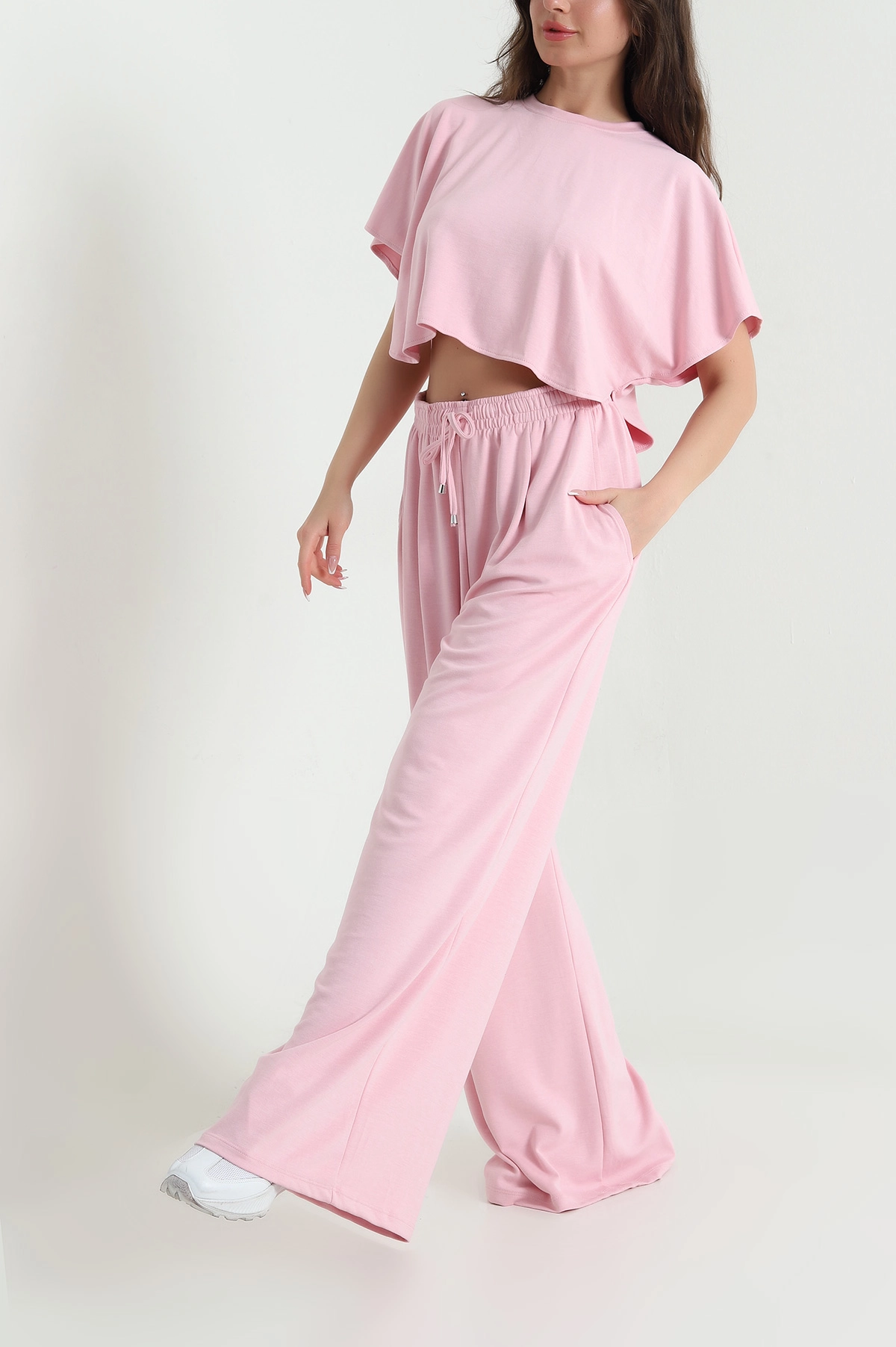 Pembe Yarasa Kol Oysho Kadın İkili Takım 458333