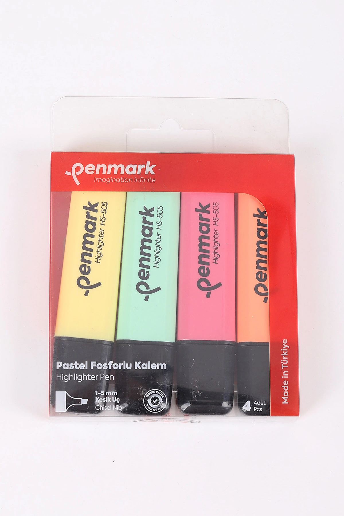 Penmark 4'lü Pastel Fosforlu Kalem 449144