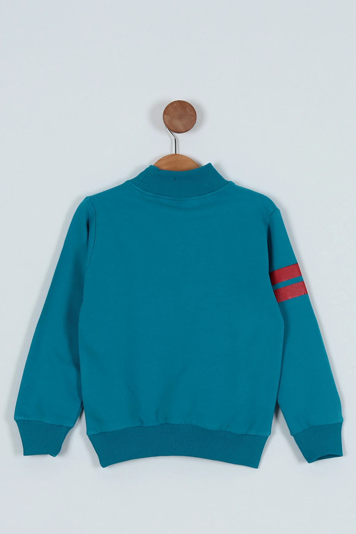 Petrol (9-12 Yaş) Navigatör Baskılı Balıkçı Yaka Erkek Çocuk Sweat 236411