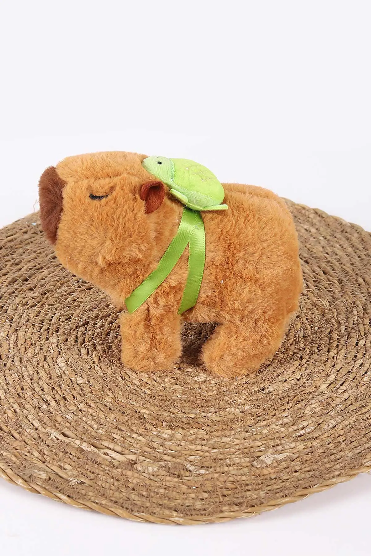 Pilli Peluş Yürüyen Sesli Işıklı Capybara Oyuncak 427639