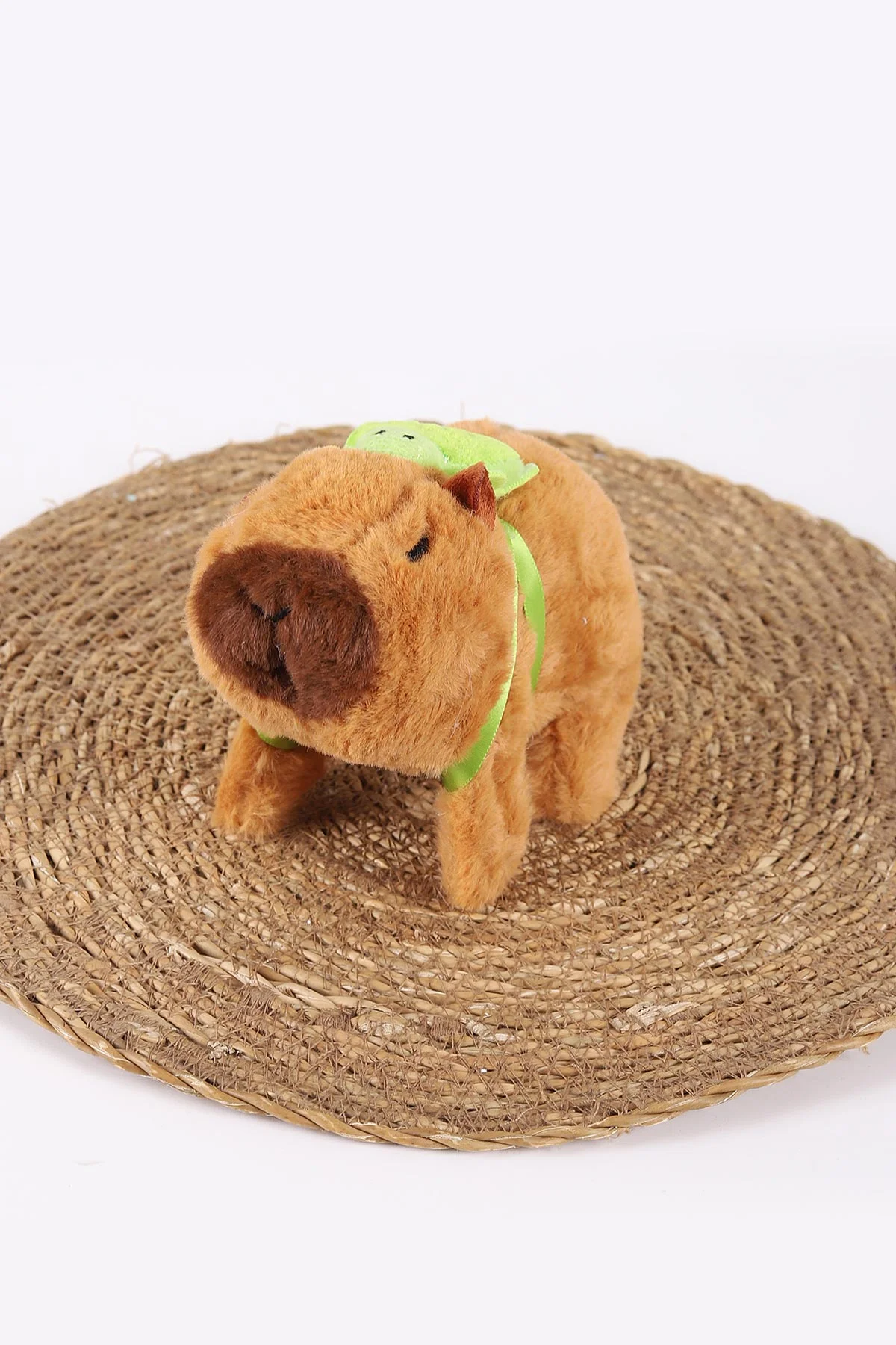 Pilli Peluş Yürüyen Sesli Işıklı Capybara Oyuncak 427639