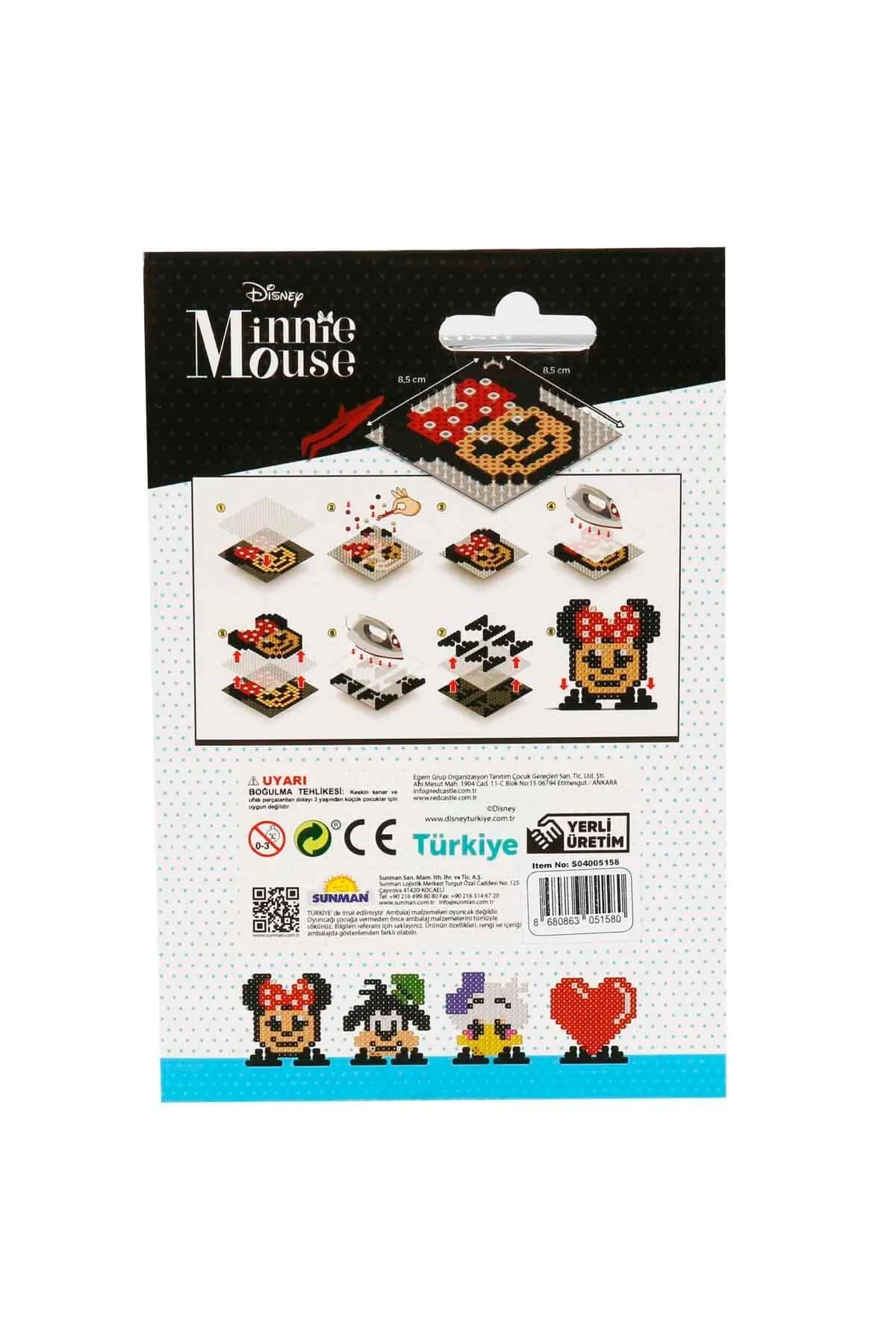 Pixel Pixel Minnie Mouse Boncuk Aktivite 319882