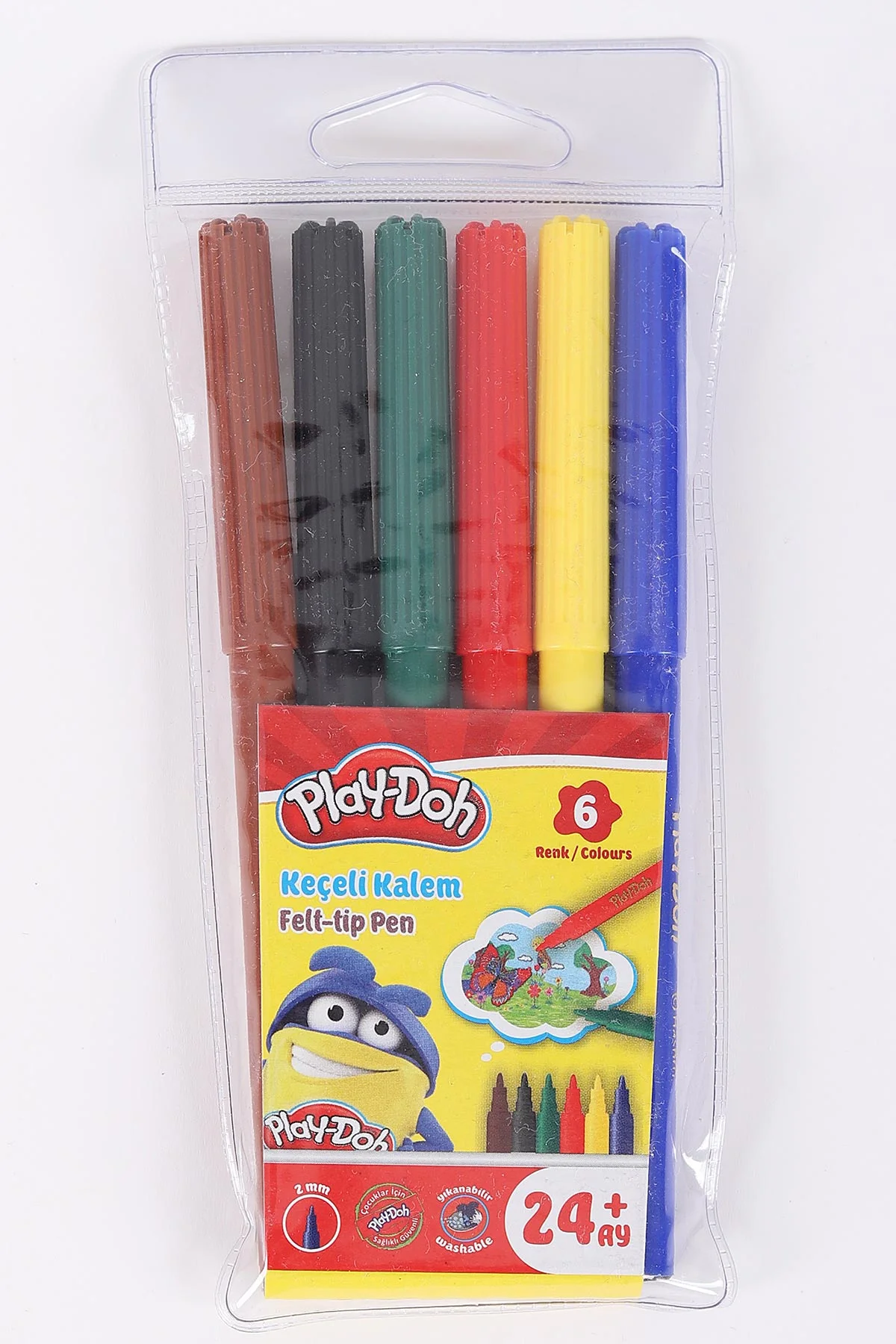 Play Doh Keçeli Kalem 6 Renk 428080