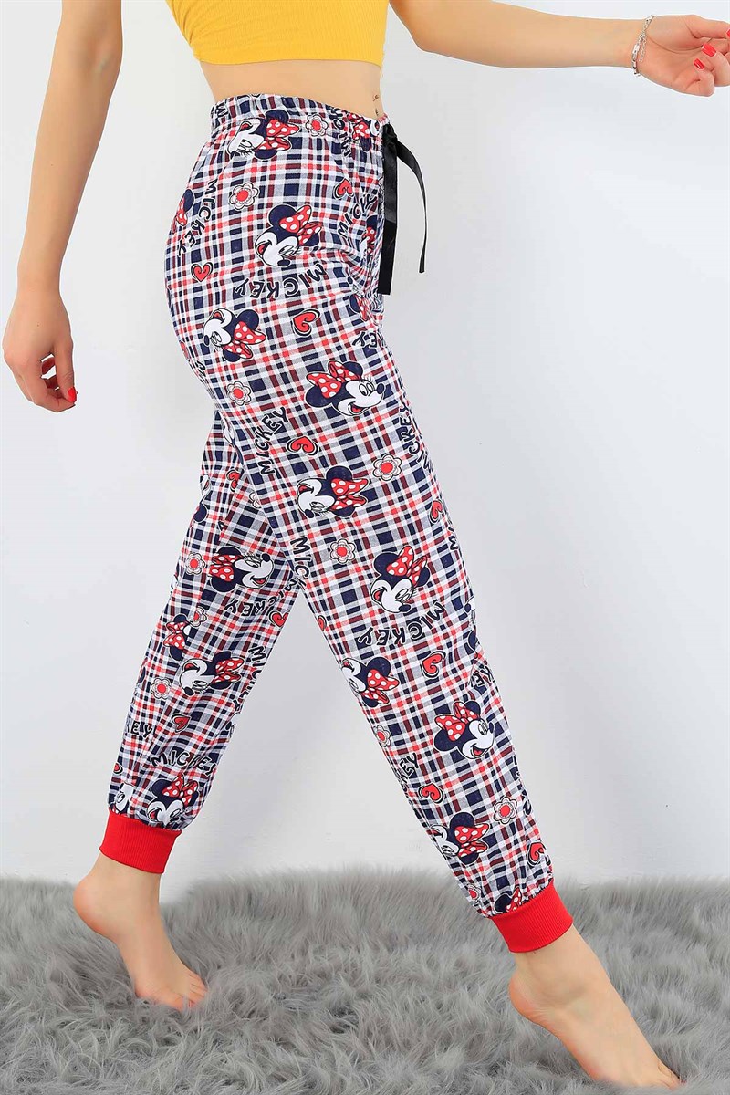 Pötikareli Bayan Pijama Altı 32258