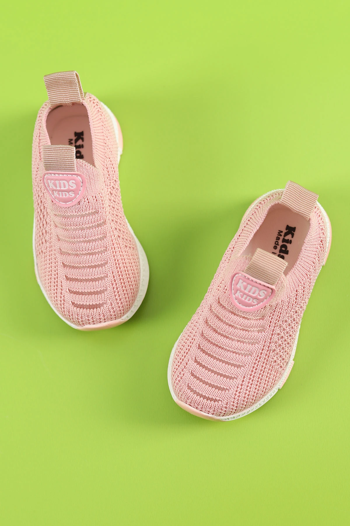 Pudra (21-25 Bebe) Triko Işıklı Bebe Spor Ayakkabı 248793