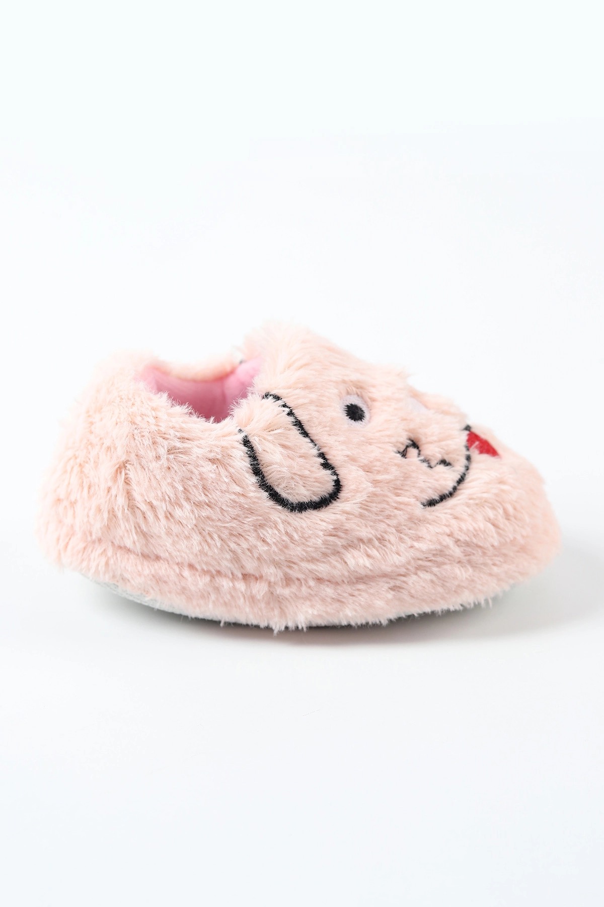 Pudra ( 25 - 30 ) Peluş Figürlü Kız Çocuk Panduf 488293