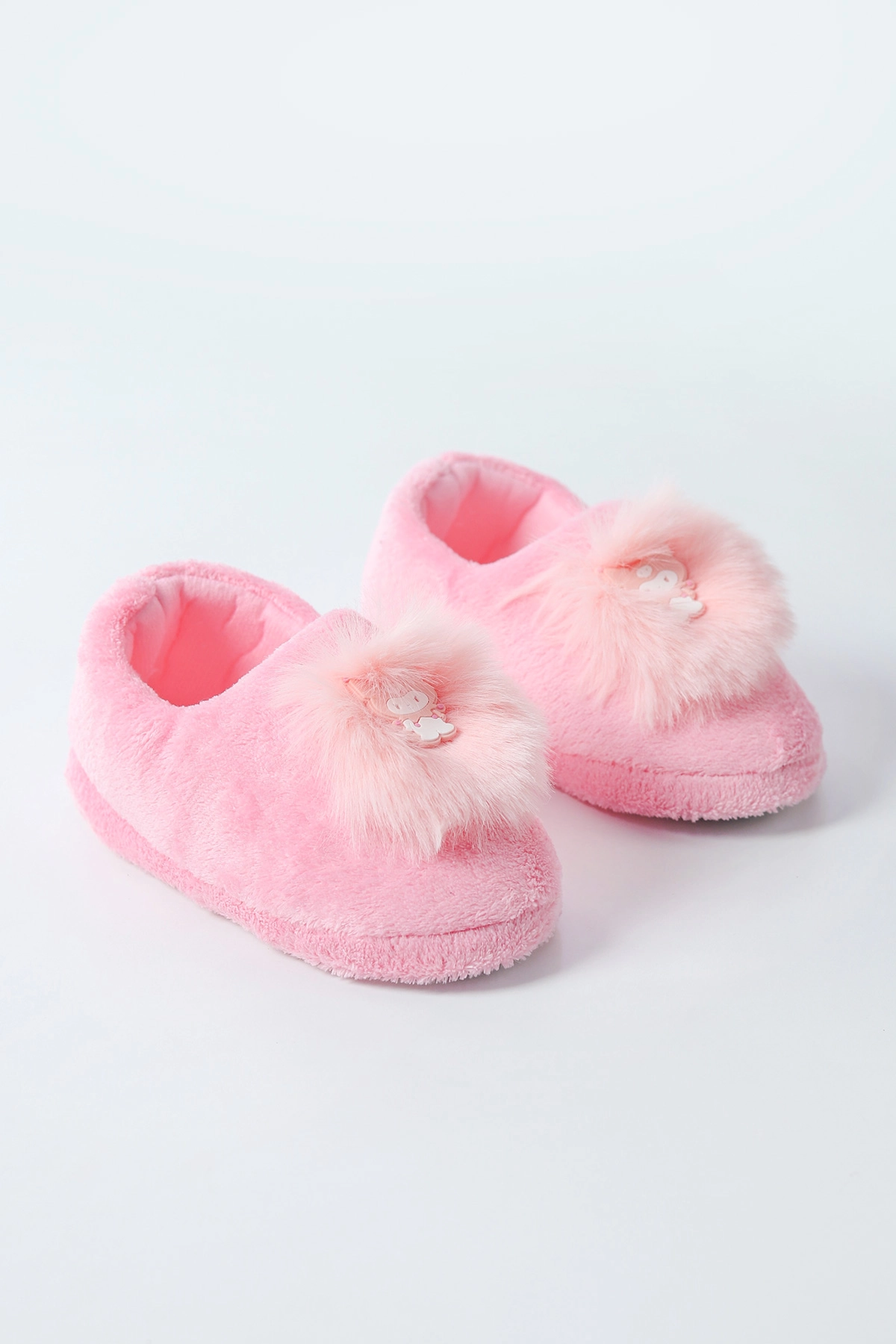 Pudra ( 29 - 34 ) Peluş Figürlü Kız Çocuk Panduf 495174