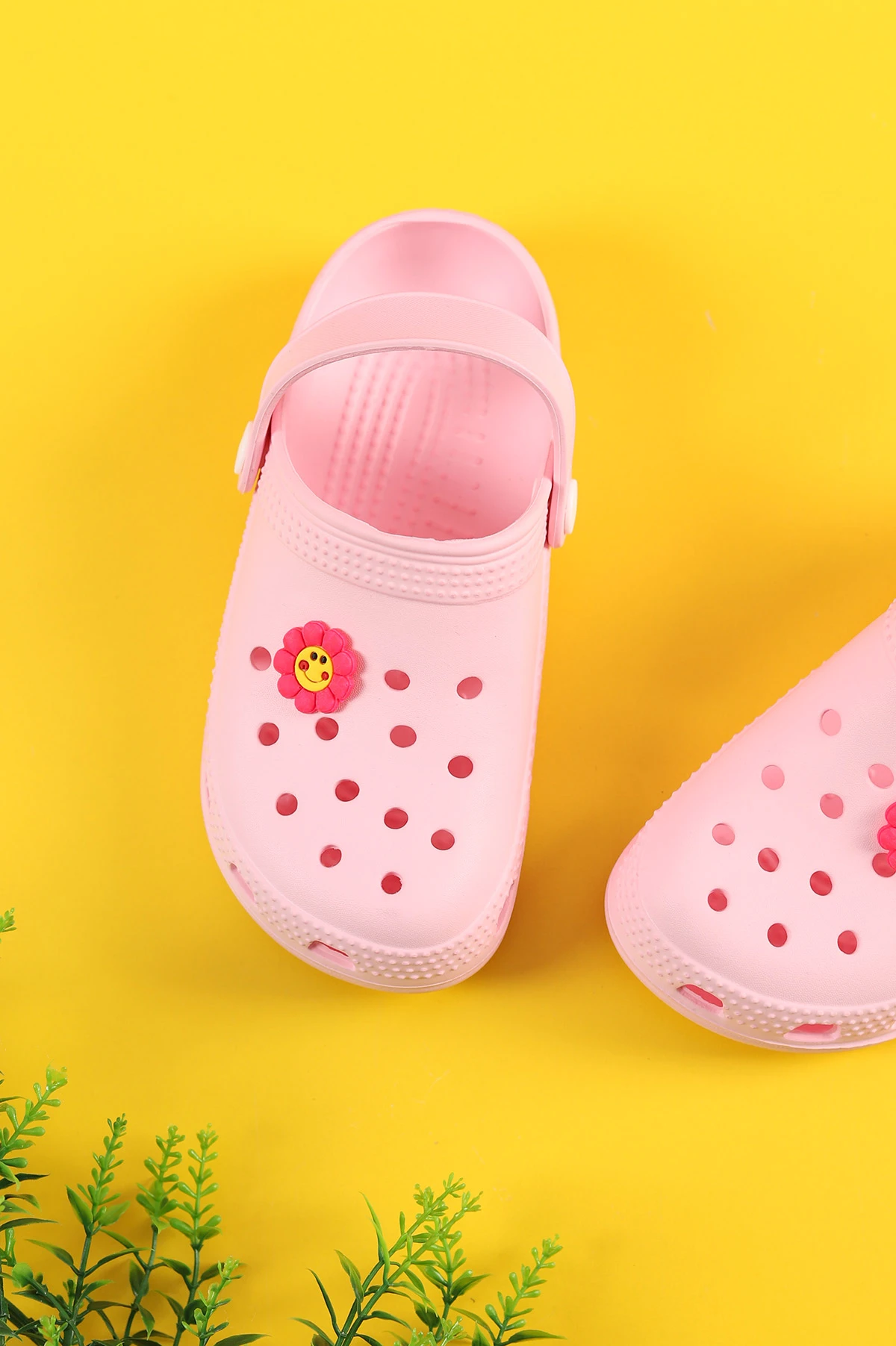 Pudra (31-35) Figürlü Eva Çocuk Terlik & Sandalet 258870