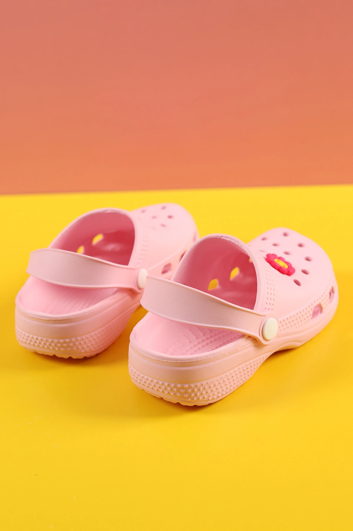 Pudra (31-35) Figürlü Eva Çocuk Terlik & Sandalet 258870