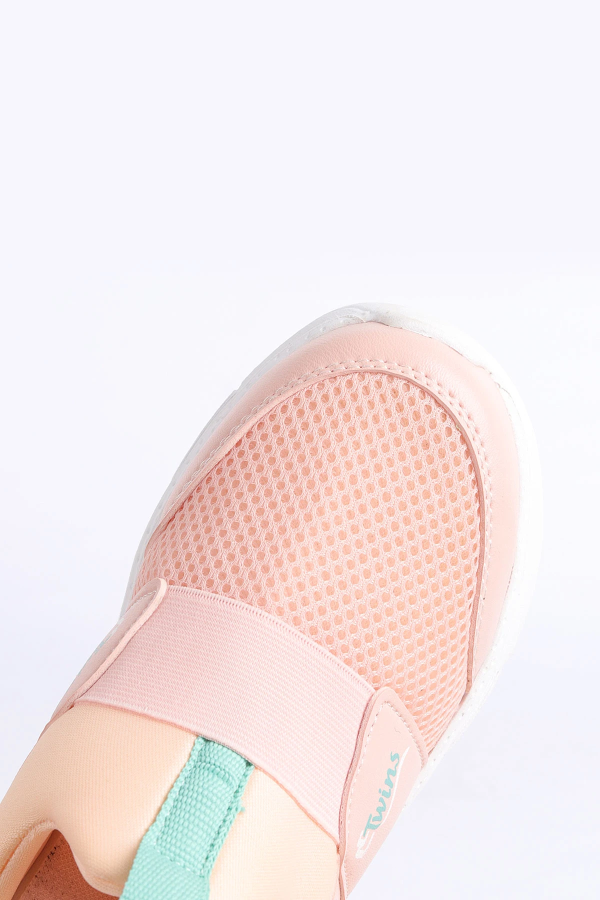 Pudra (31-35 Filet) Twins Baskılı Triko Bağcıksız  Çocuk Spor Ayakkabı 257284