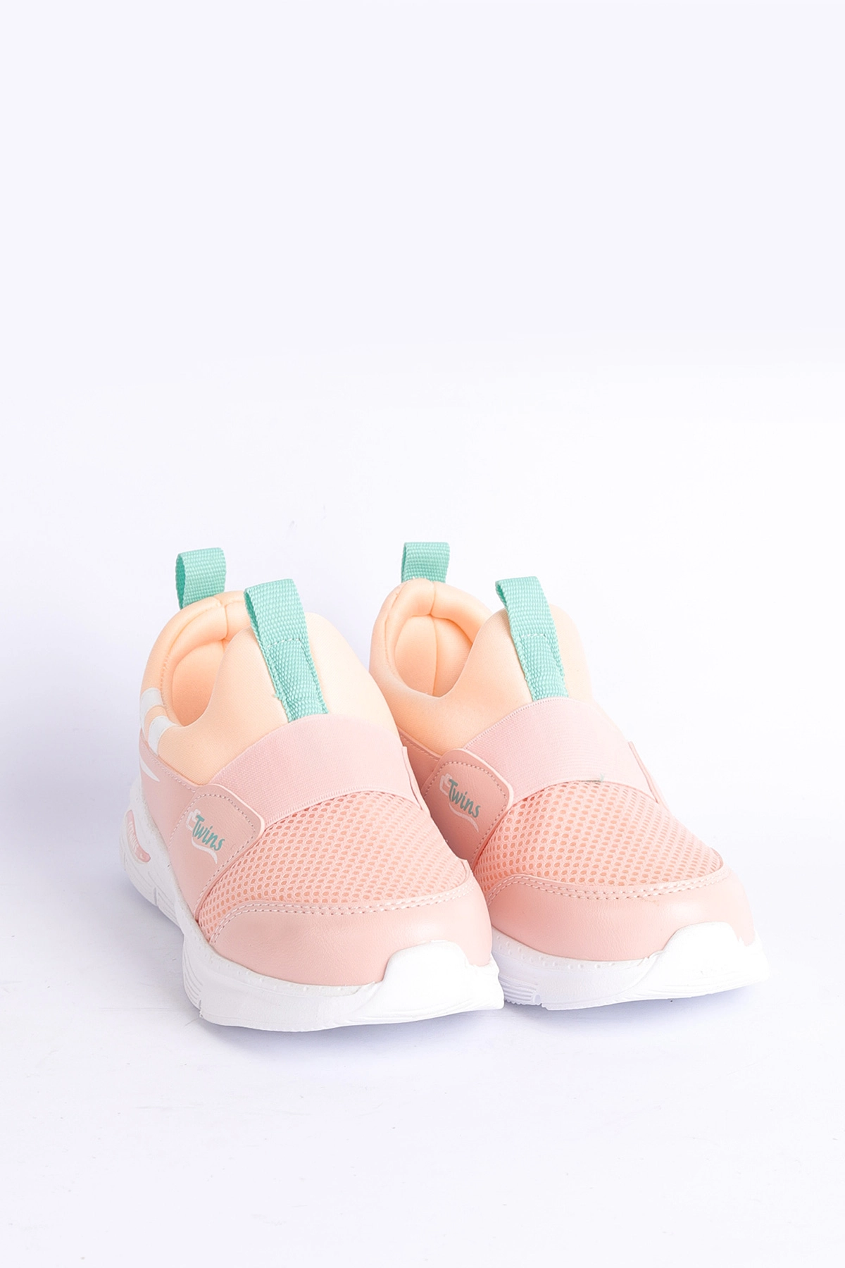 Pudra (31-35 Filet) Twins Baskılı Triko Bağcıksız  Çocuk Spor Ayakkabı 257284
