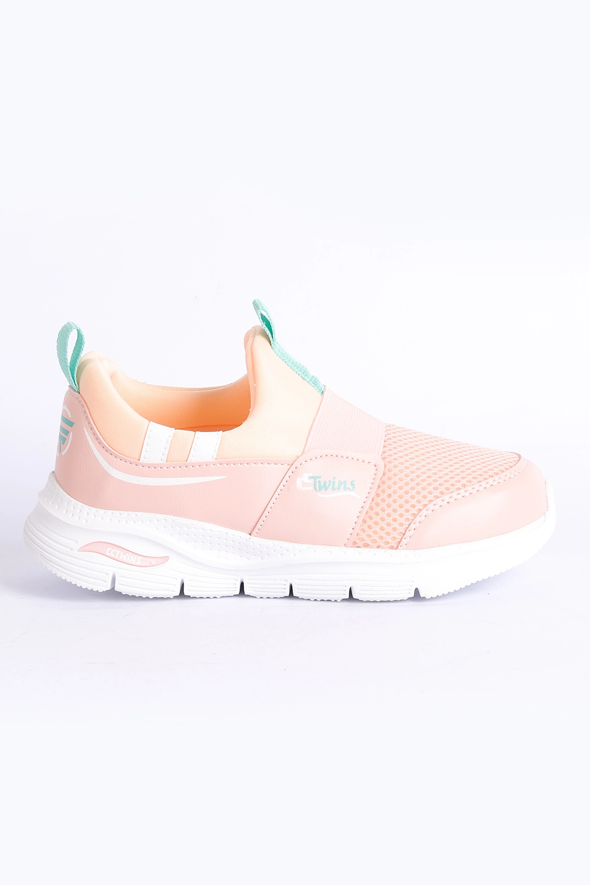 Pudra (31-35 Filet) Twins Baskılı Triko Bağcıksız  Çocuk Spor Ayakkabı 257284