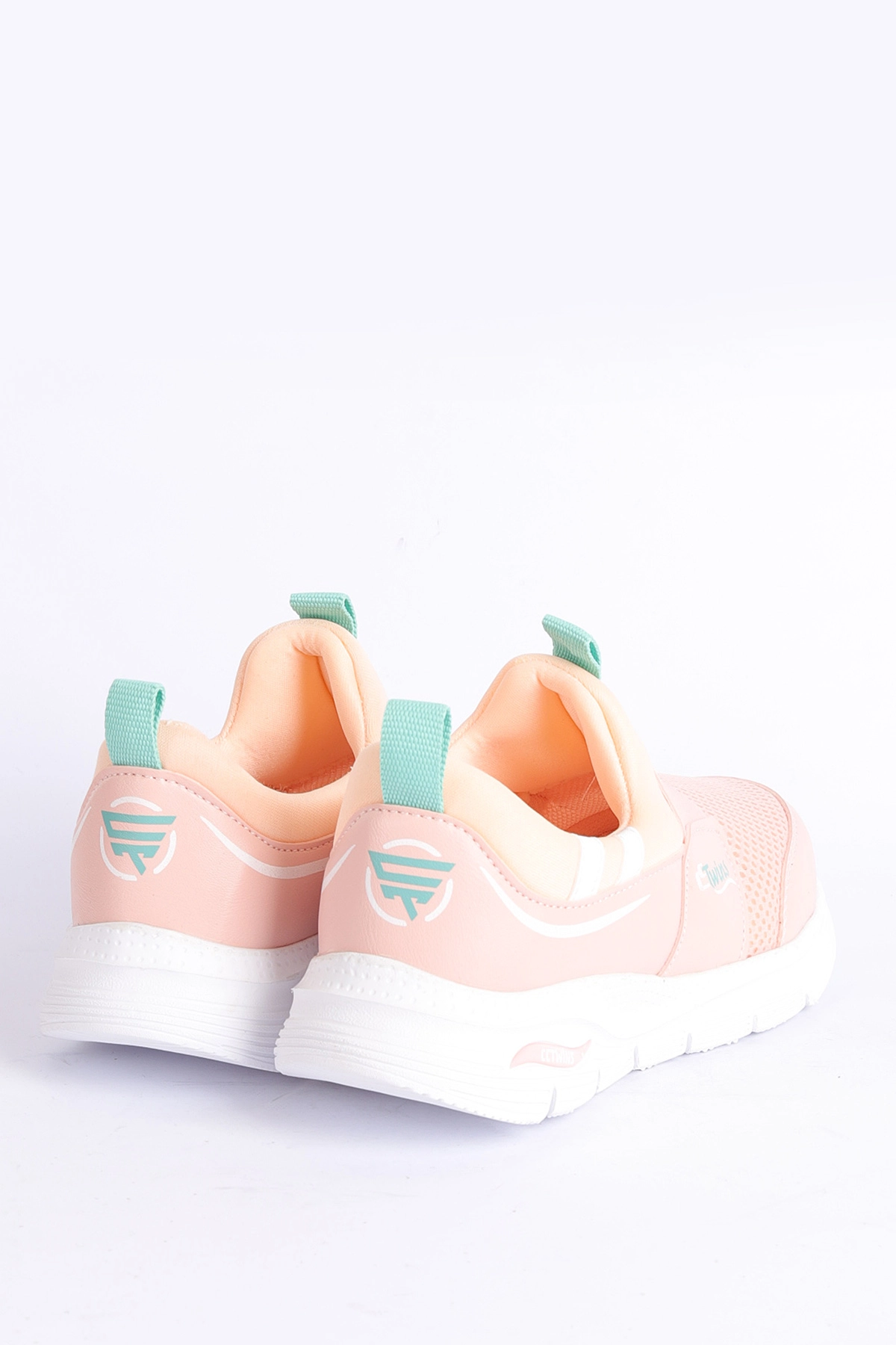 Pudra (31-35 Filet) Twins Baskılı Triko Bağcıksız  Çocuk Spor Ayakkabı 257284