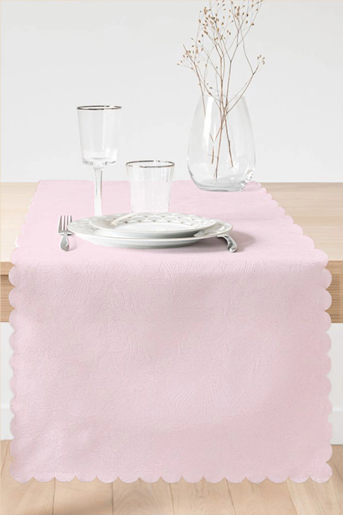 Pudra 45x140 Dijital Baskılı Özel Tasarım Modern Runner 375523