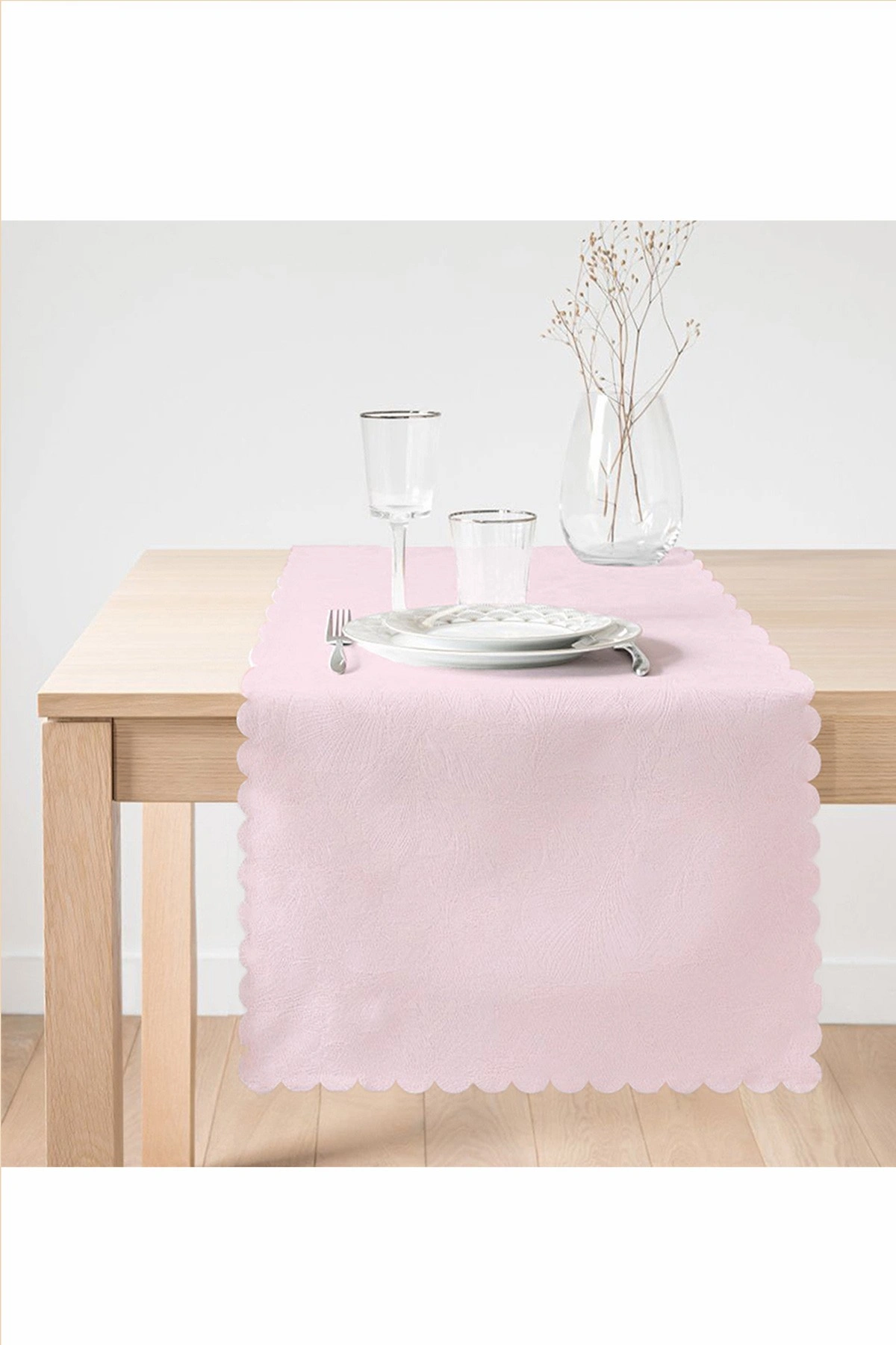 Pudra 45x140 Dijital Baskılı Özel Tasarım Modern Runner 375523