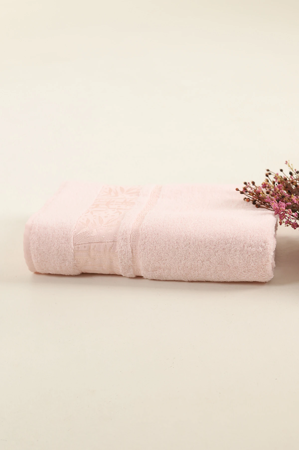 Pudra 90x150 Bamboo Bursa Banyo Havlusu 247692