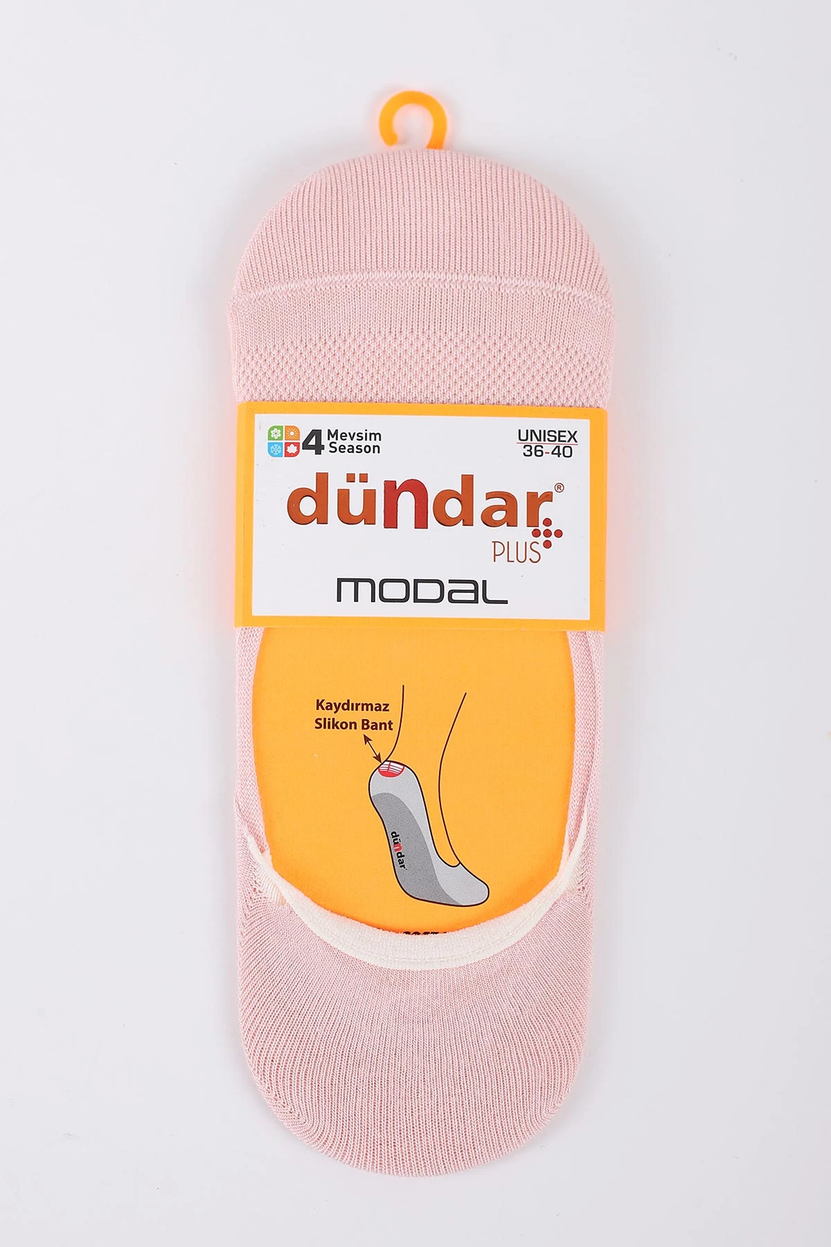 Pudra Dört Mevsim Kadın Modal Babet Çorap 36-40 422924