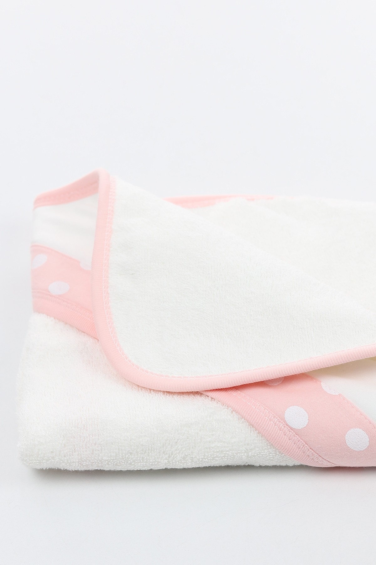 Pudra (En:78 cm Boy:88 cm) Benekli Zürafa Nakışlı havlu 141904