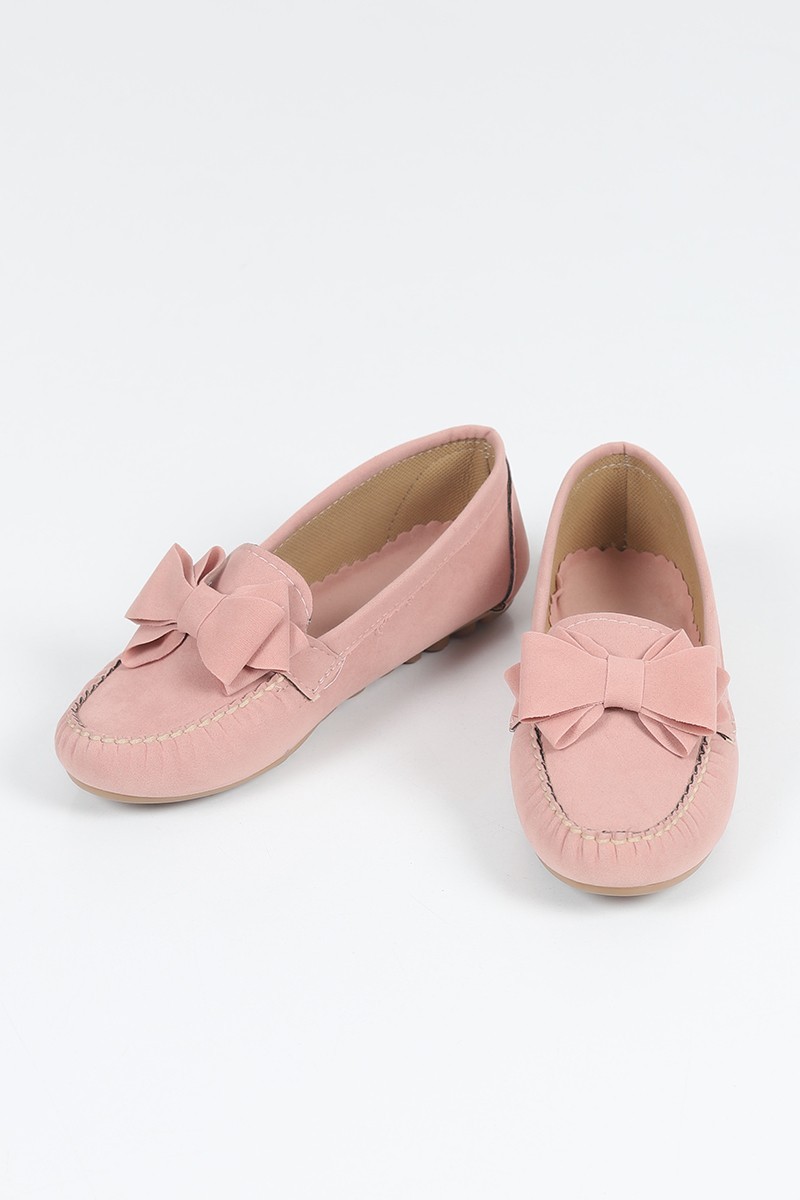 Pudra Fiyonk Detay Babet Ayakkabı 177080