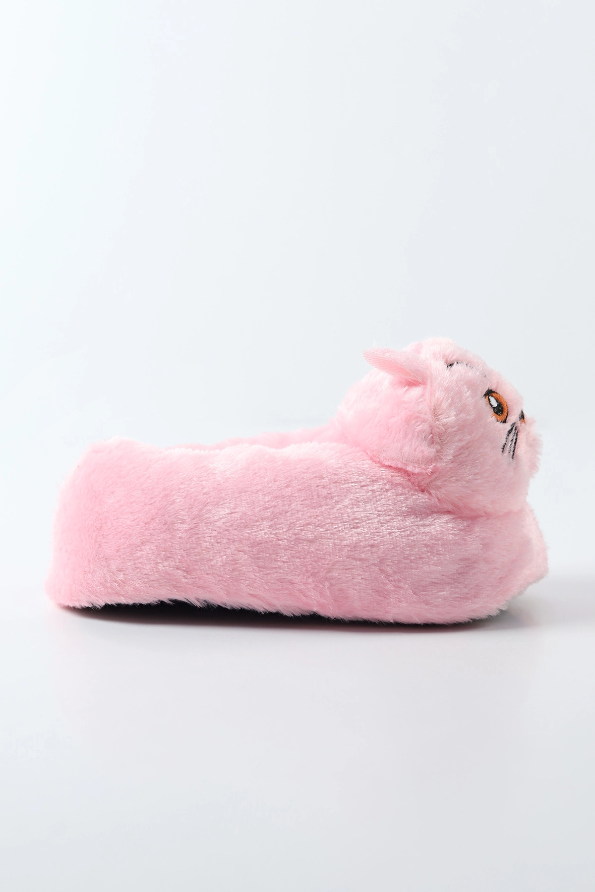 Pudra Kedi Figürlü Peluş Kadın Panduf 490432