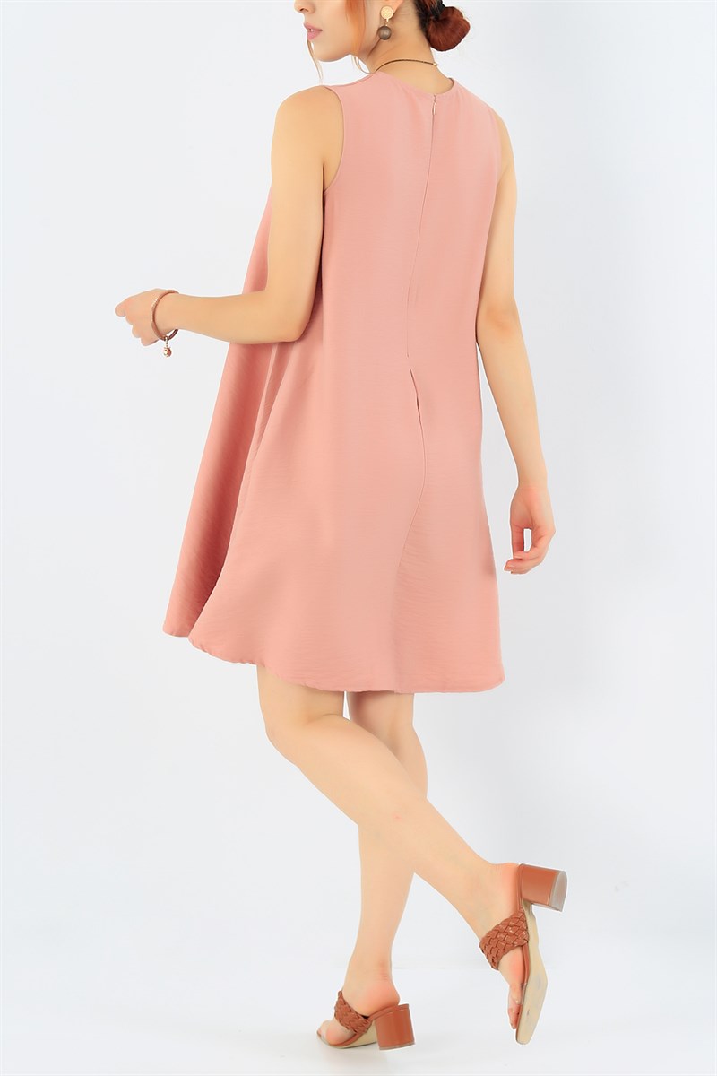 Pudra Kolsuz Salaş Elbise 34590